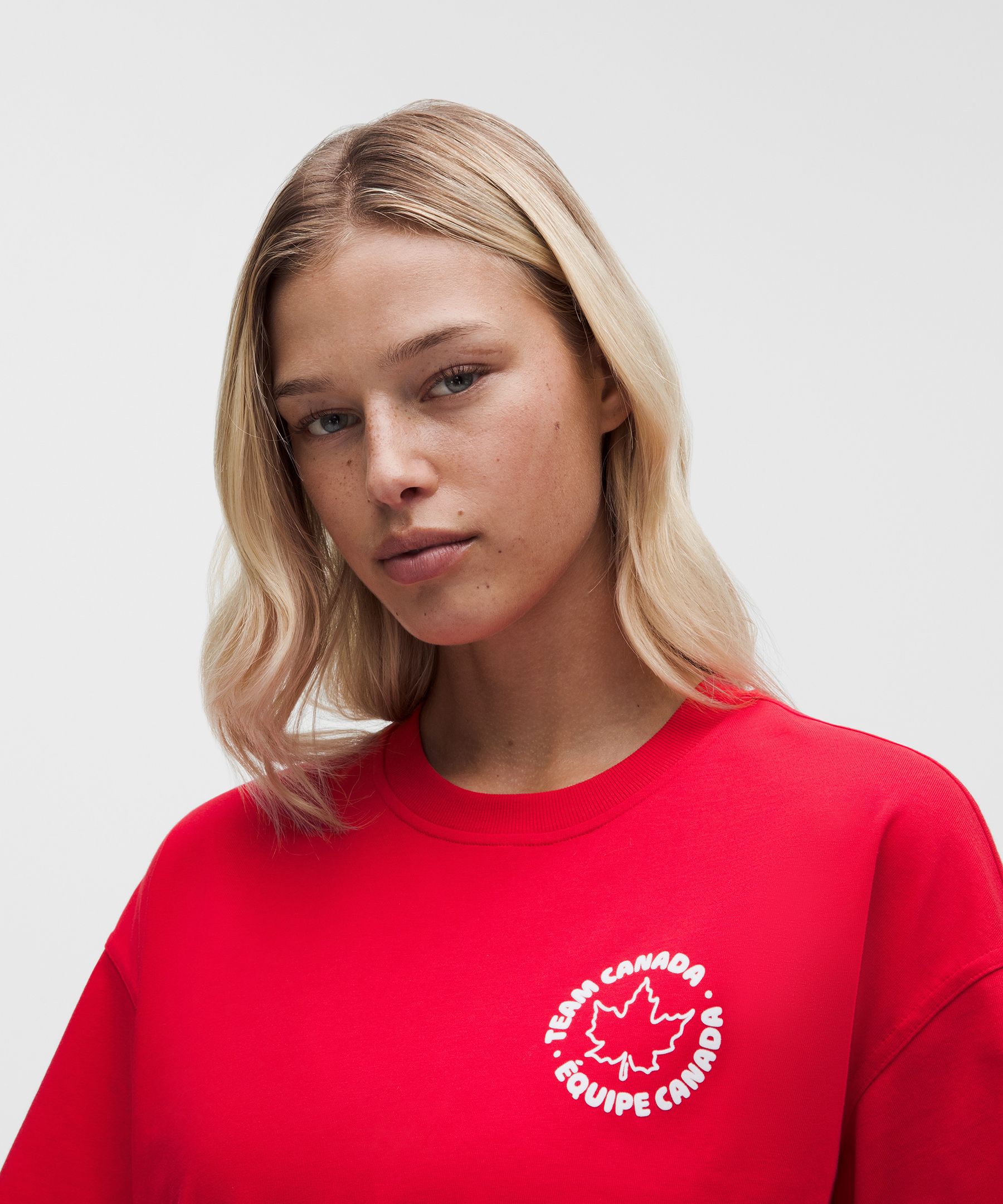 Team Canada Cotton Jersey Short-Sleeve Shirt *COC Logo