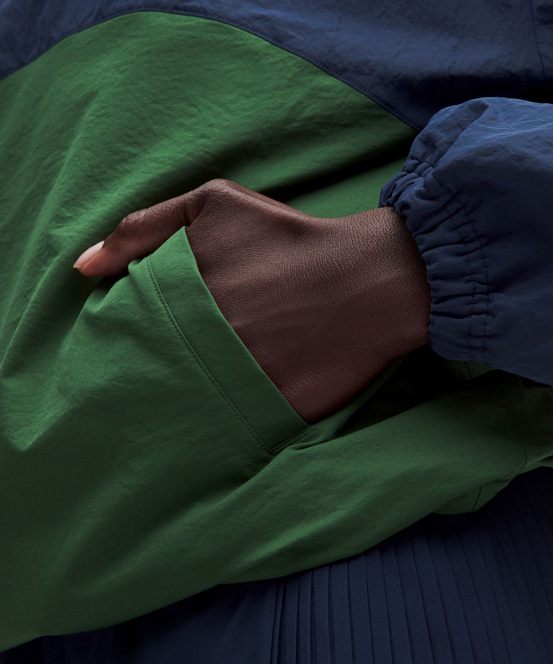 Veste de tennis demi-zipp&eacute;e &agrave; enfiler