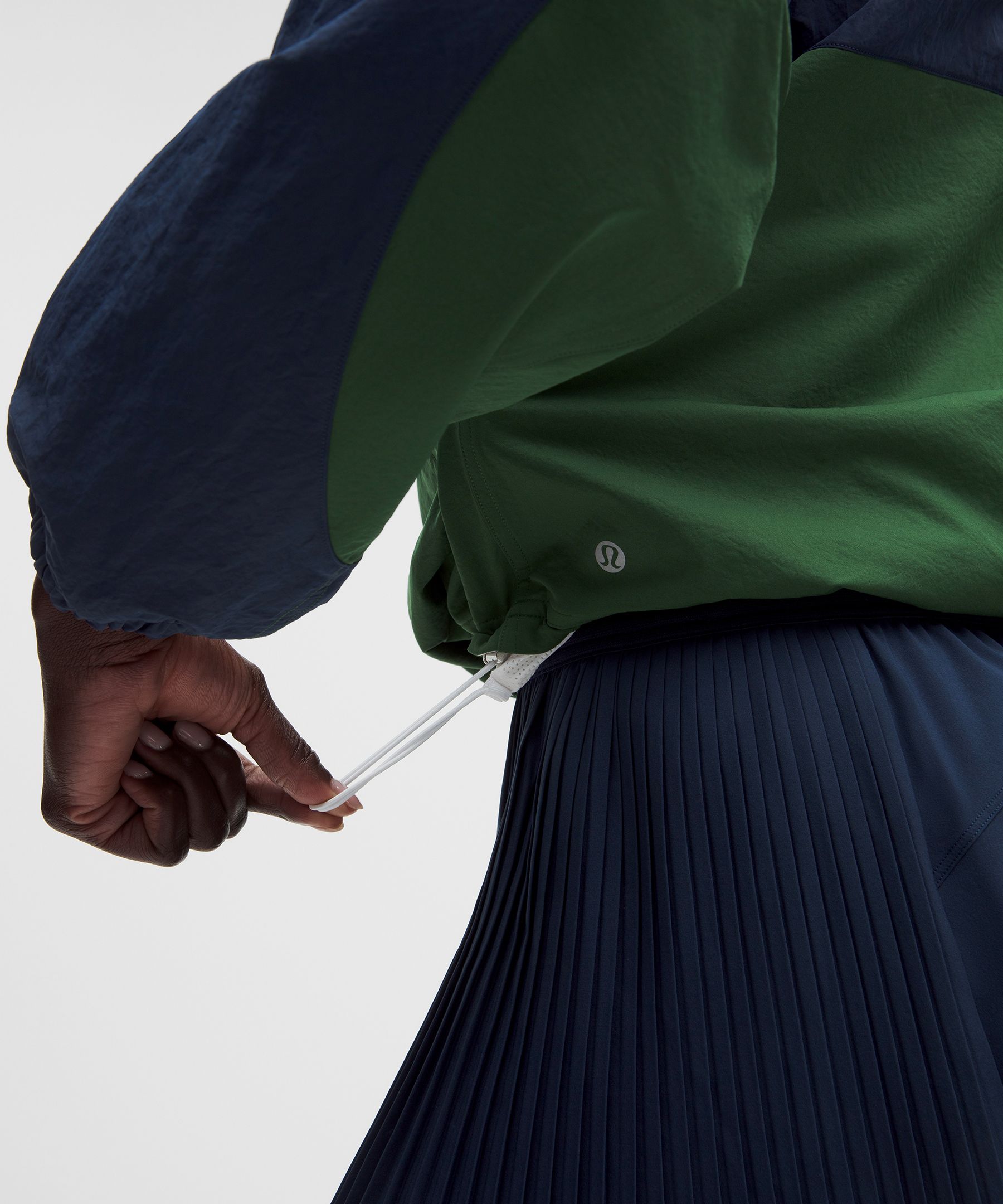 Veste de tennis demi-zipp&eacute;e &agrave; enfiler