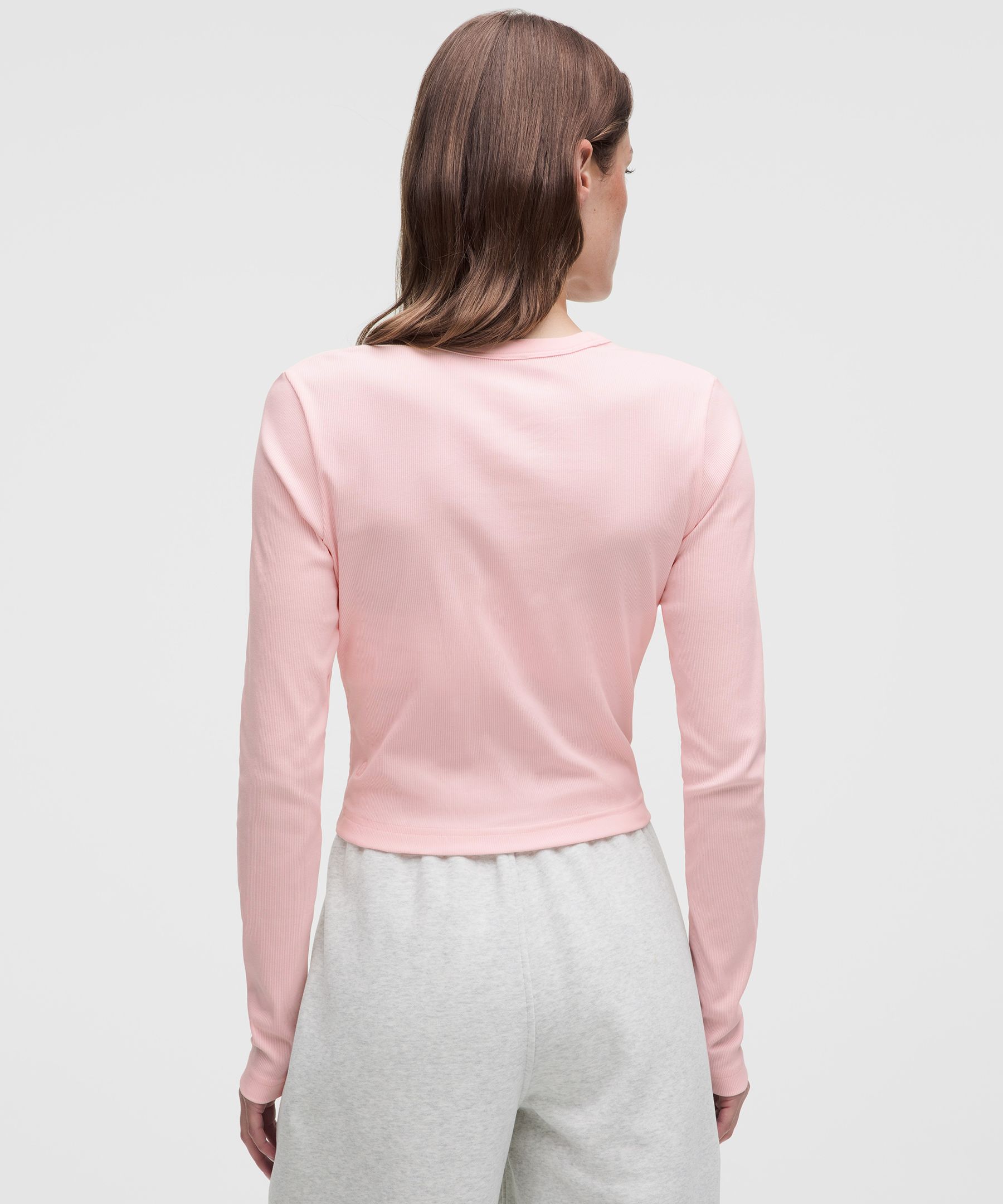 Little Ribbed Long-Sleeve Tee