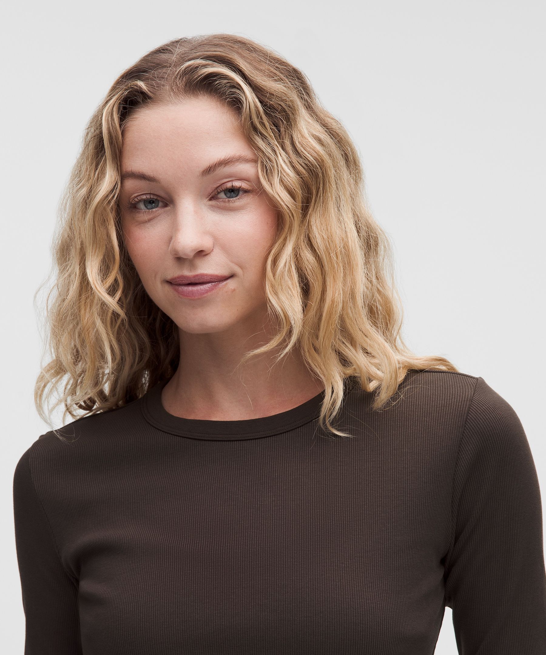 Little Ribbed Long-Sleeve Tee