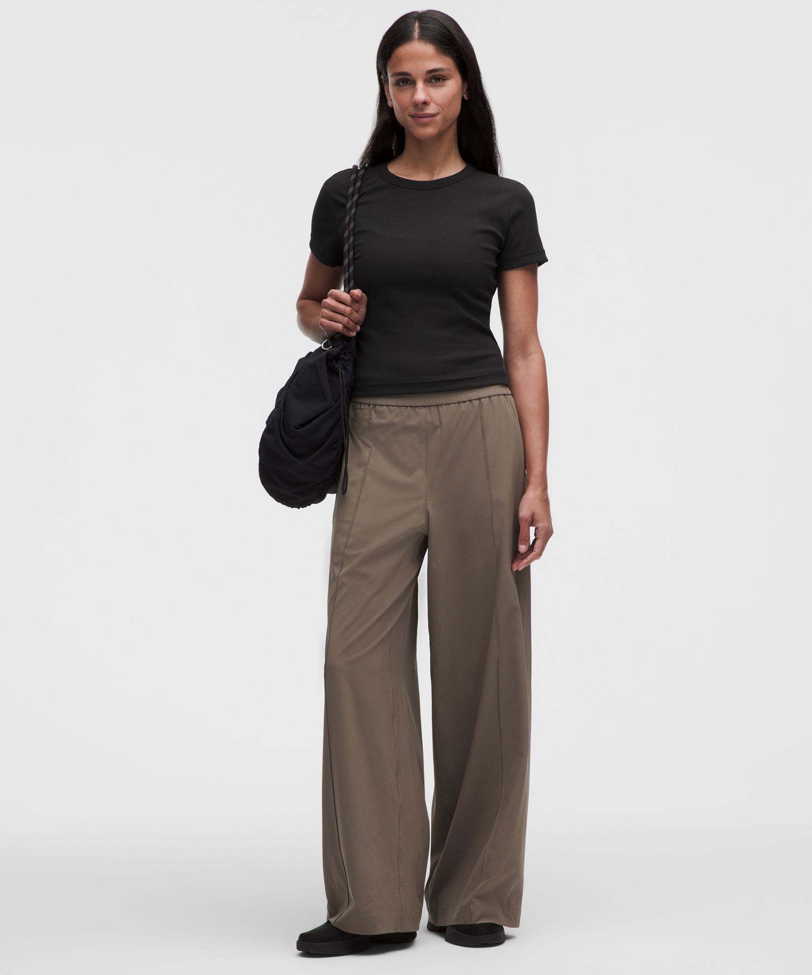 Женская футболка Lululemon Little Ribbed в рубчик — фото 2