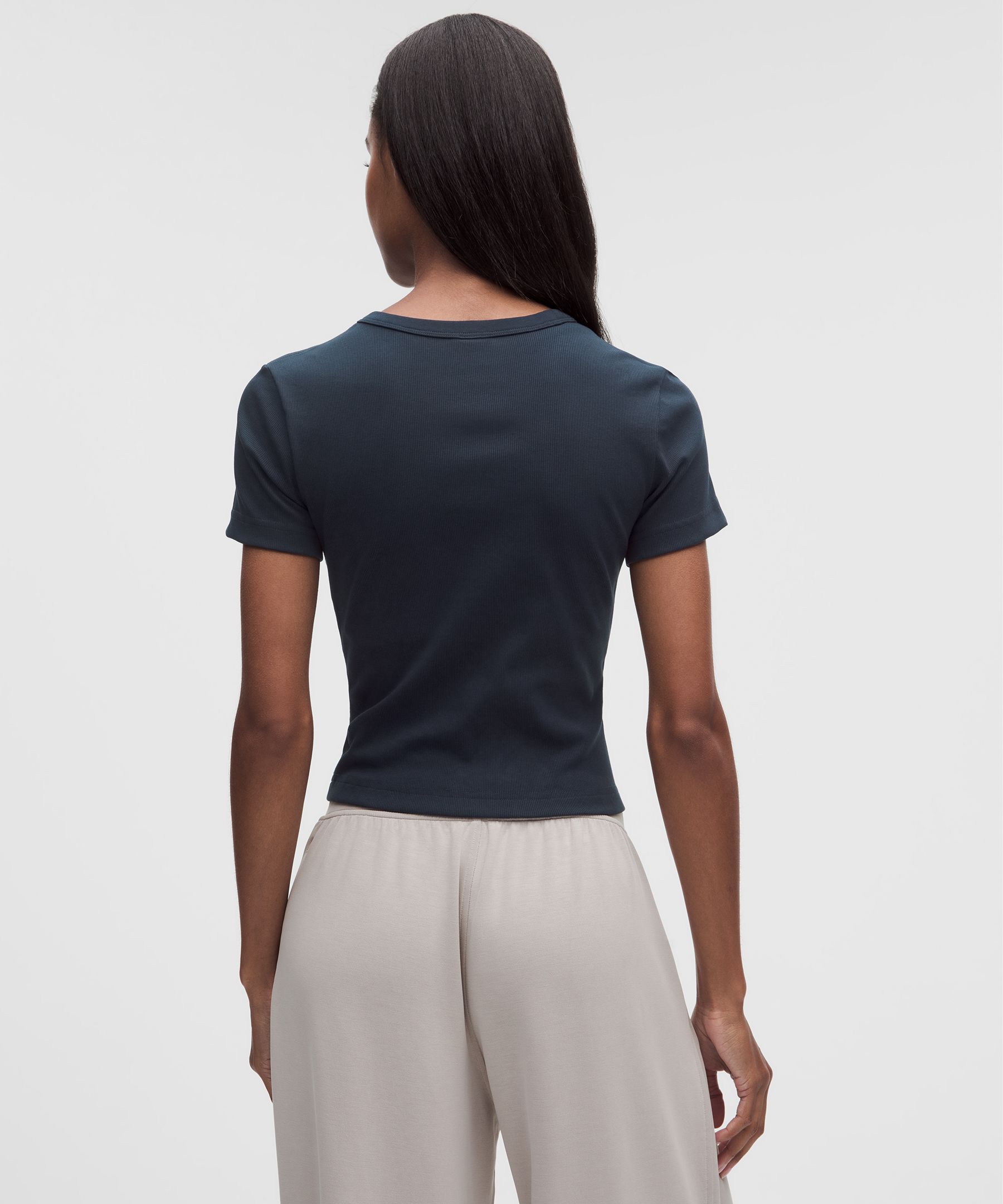 Little Ribbed Tee
