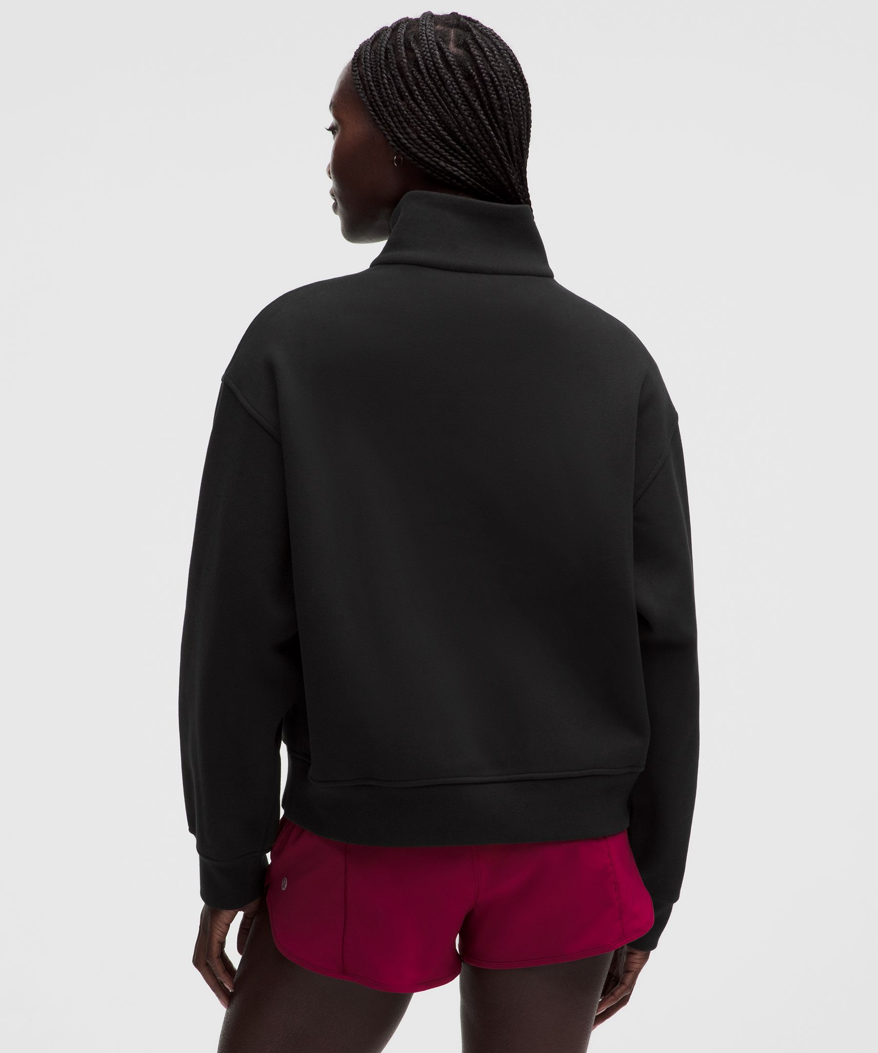 Women's Steady State SuperLoft Funnel-Neck Half Zip