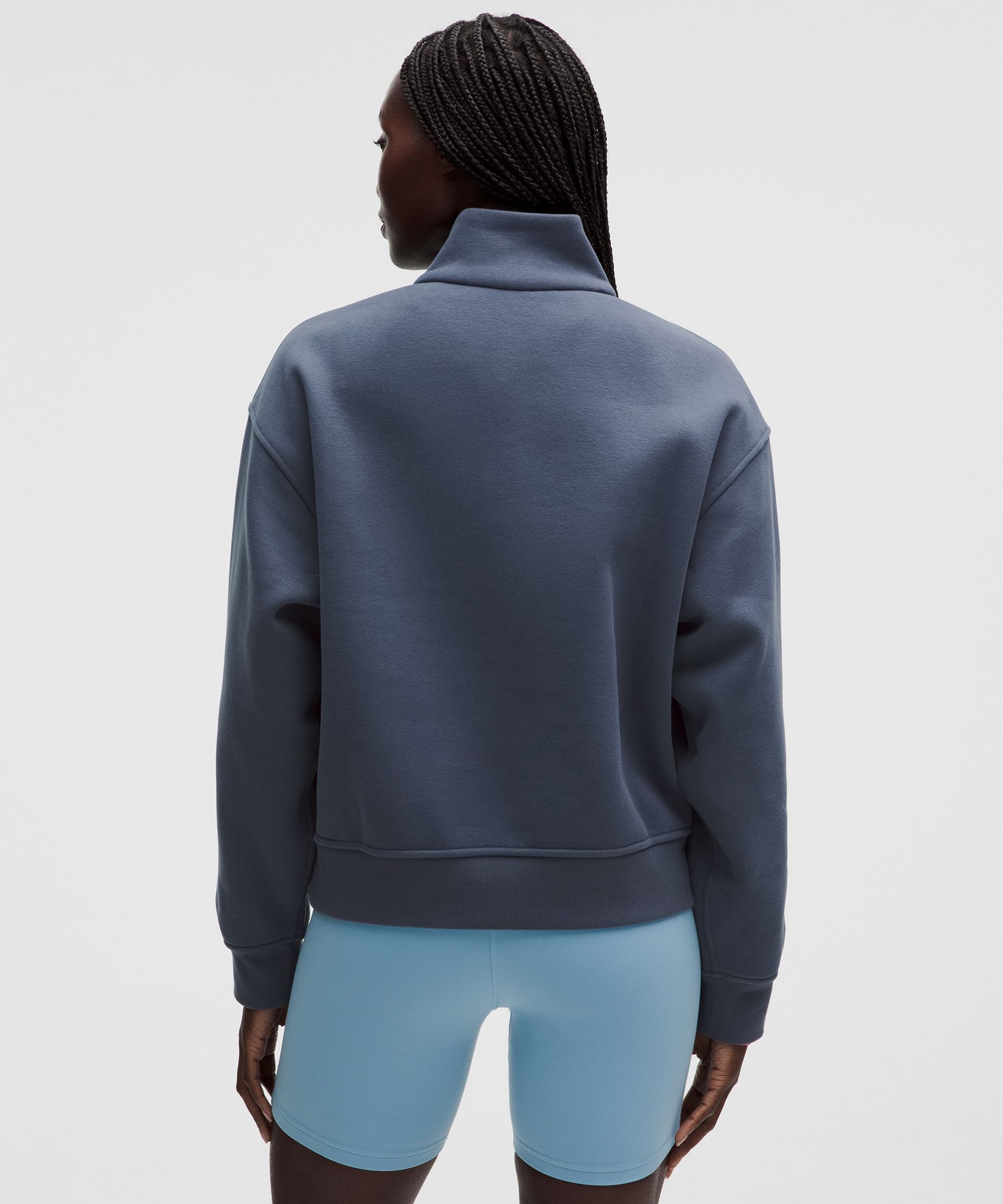 Women's Steady State SuperLoft Funnel-Neck Half Zip
