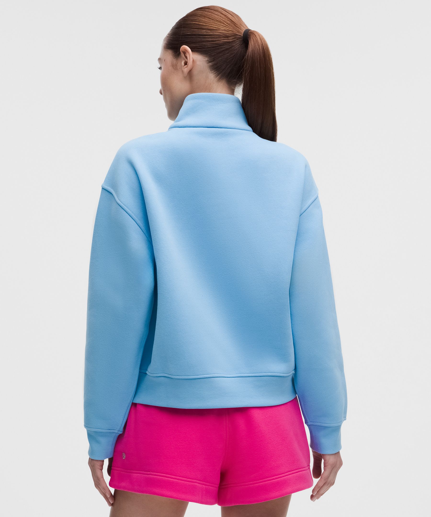 Women's Steady State SuperLoft Funnel-Neck Half Zip