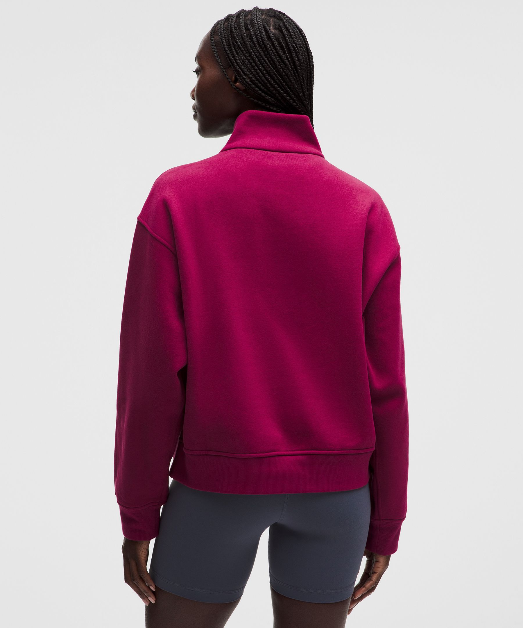 Women's Steady State SuperLoft Funnel-Neck Half Zip