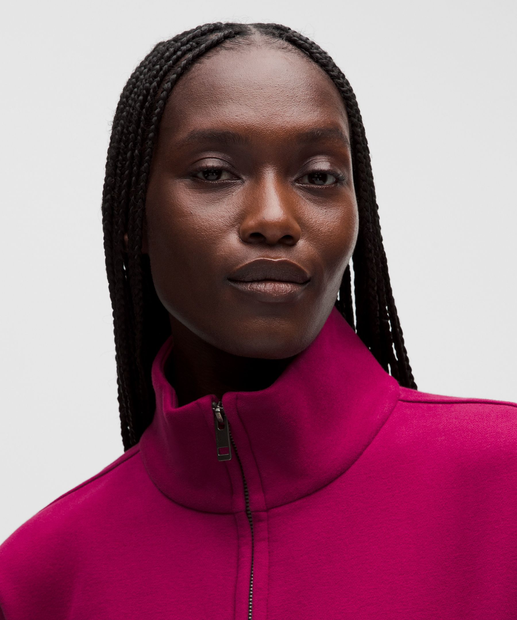 Women's Steady State SuperLoft Funnel-Neck Half Zip