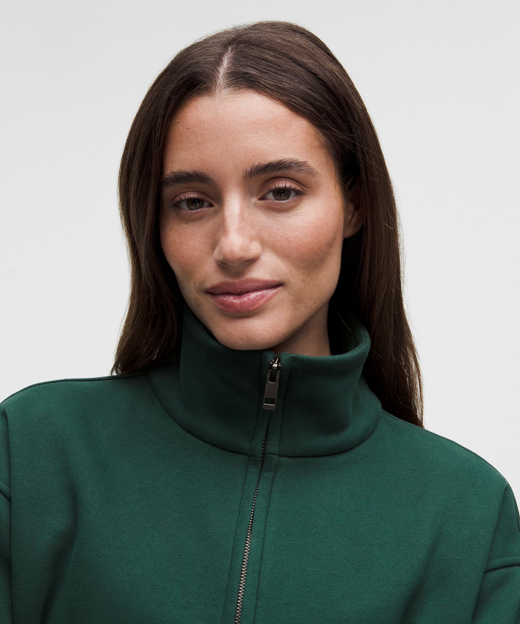 Women's Steady State SuperLoft Funnel-Neck Half Zip