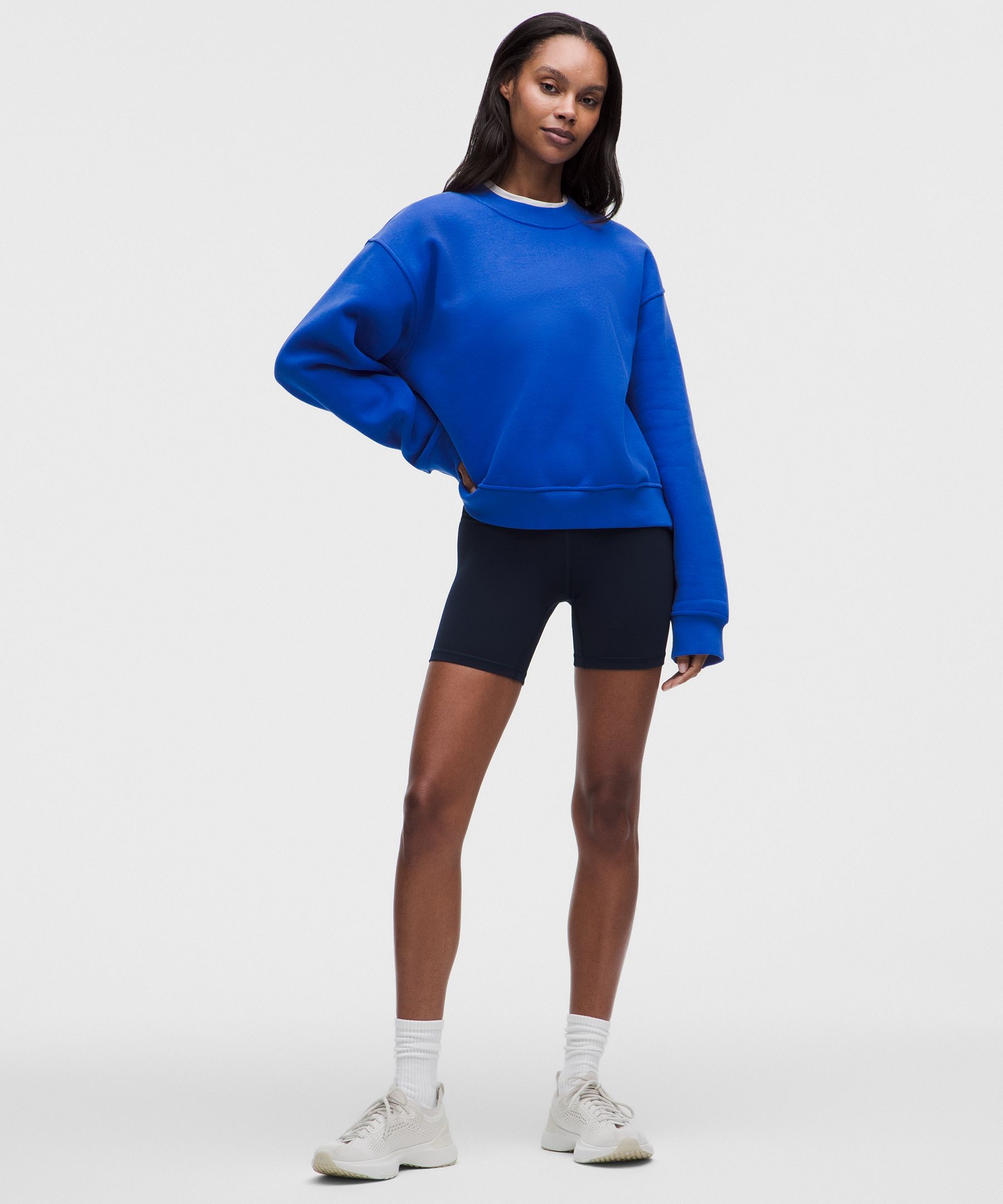 Chandail col rond Steady State en SuperLoft pour femmes