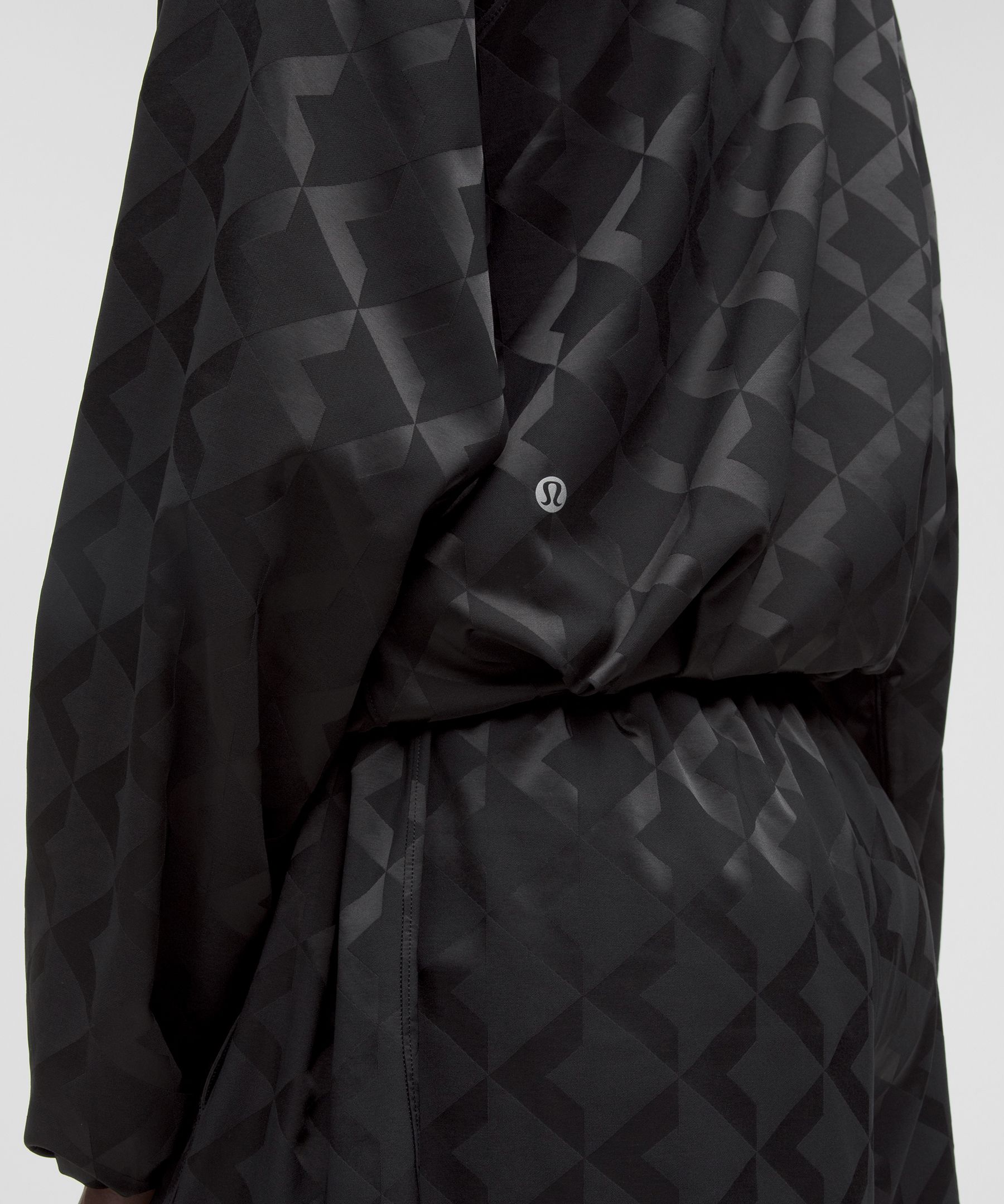 Monogram Satin Track Jacket