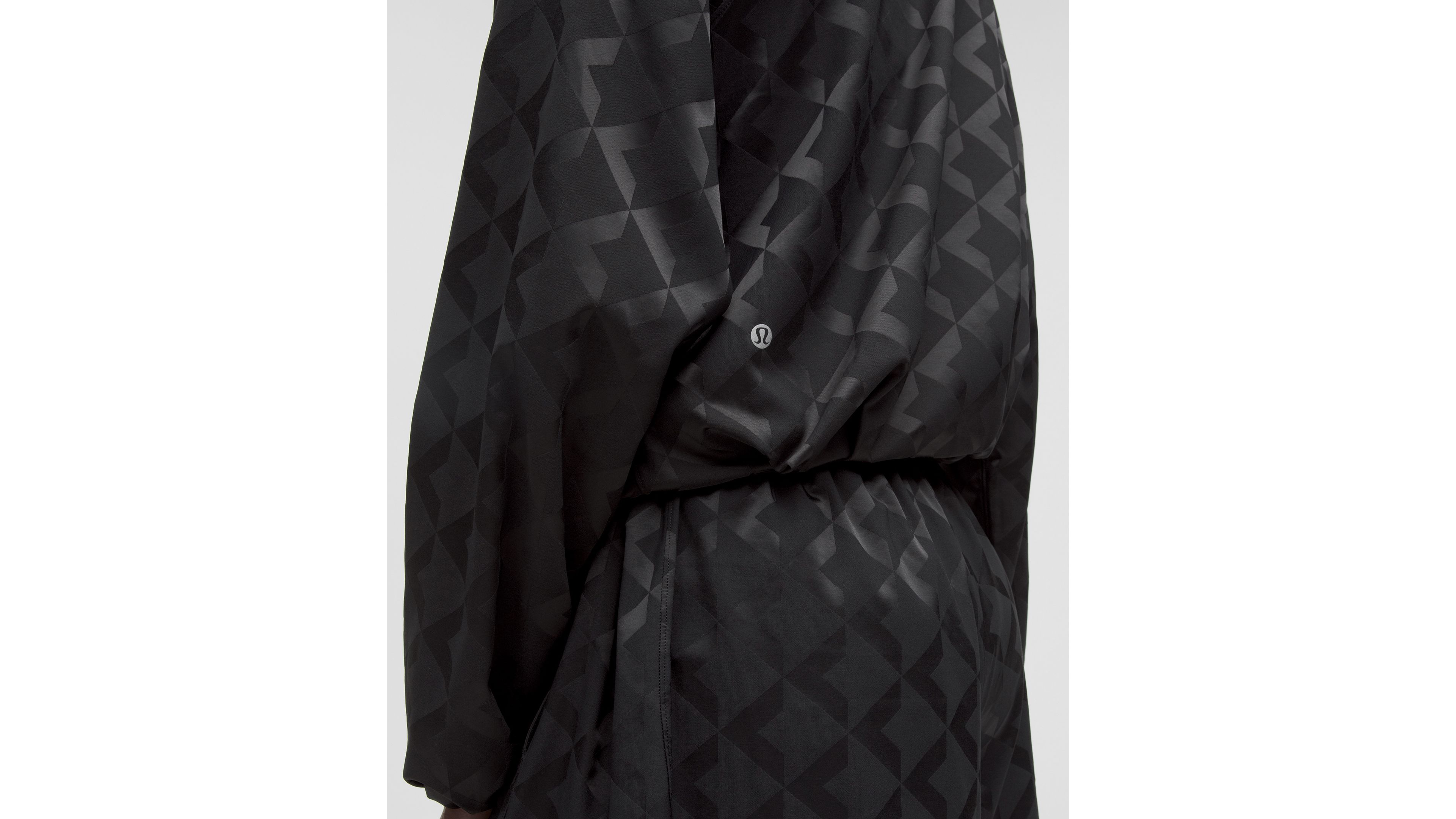 Monogram Satin Track Jacket