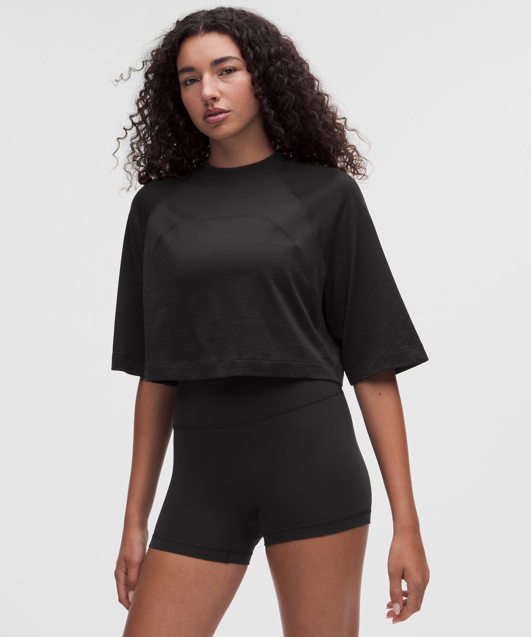 Cotton-Blend Training Relaxed-Fit T-Shirt
