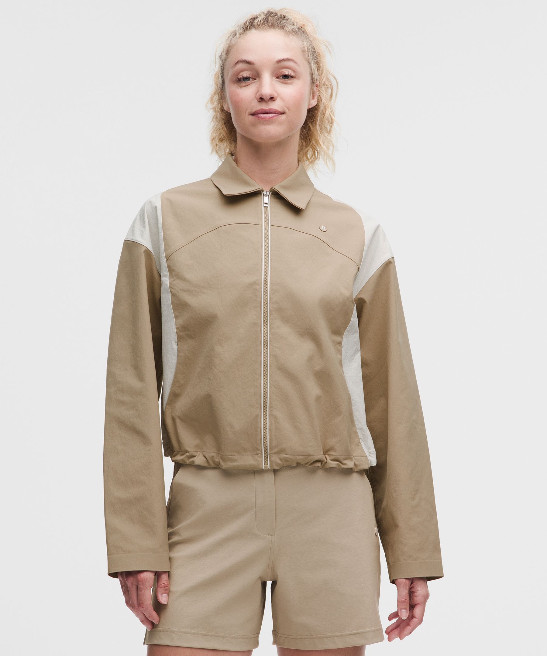 Golfjacke mit Kragen