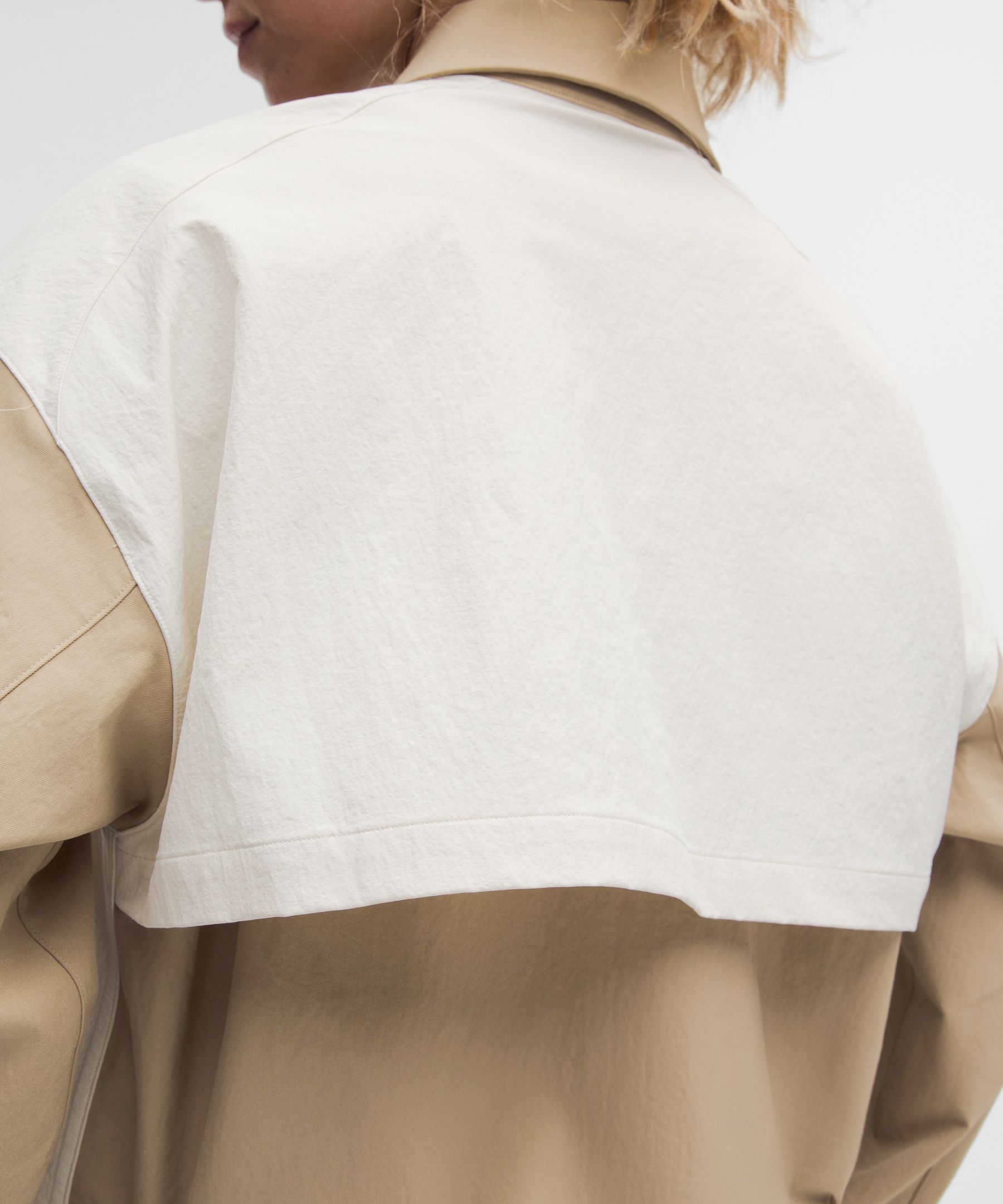 Collared Panelled Golf Jacket