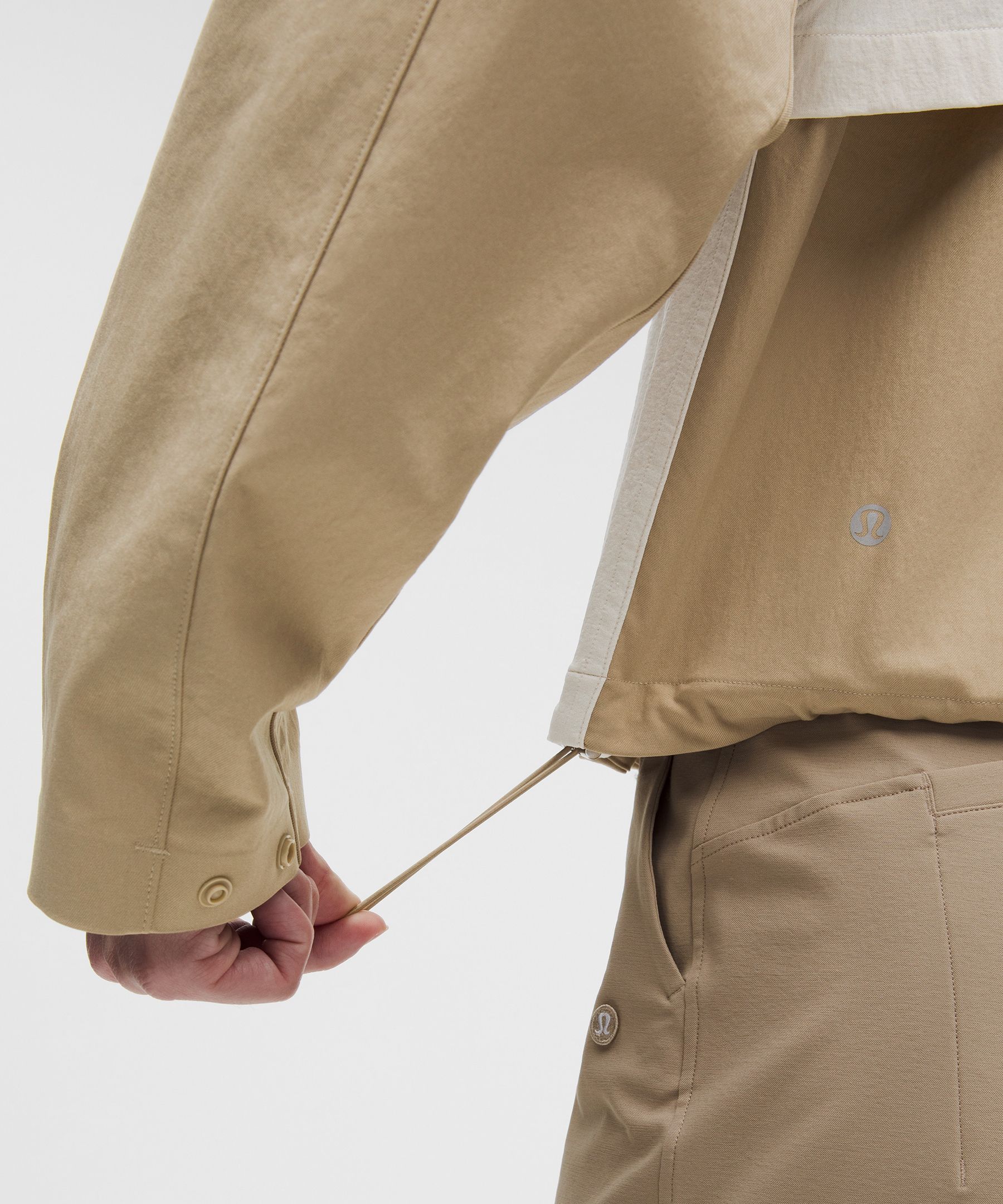 Collared Panelled Golf Jacket