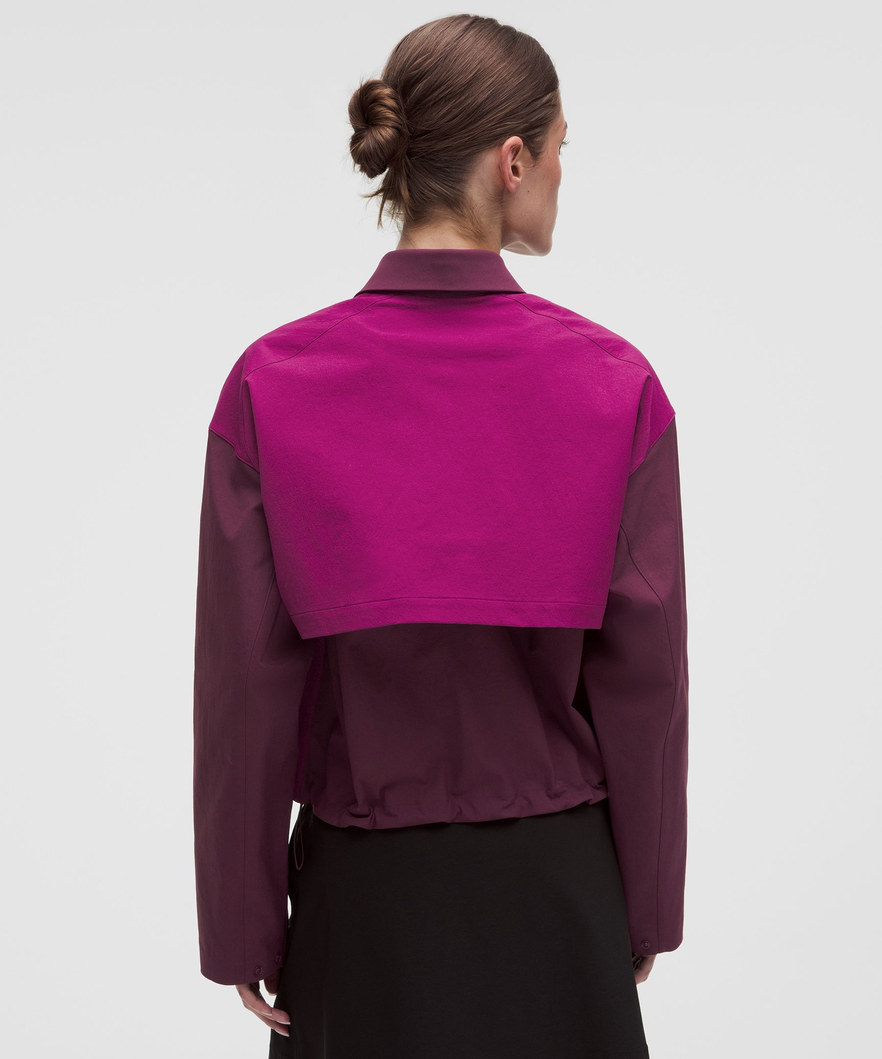 Collared Panelled Golf Jacket