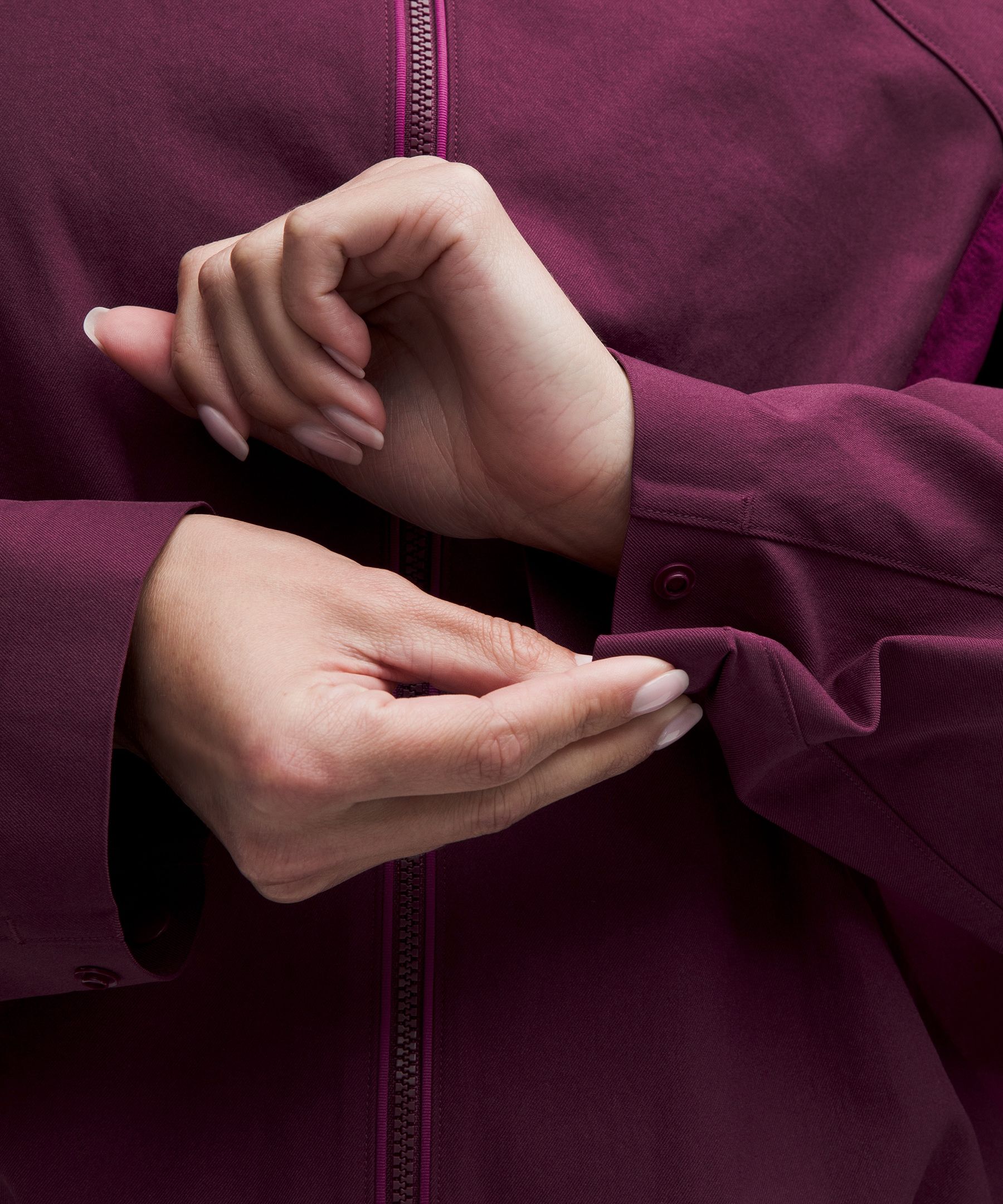 Collared Panelled Golf Jacket
