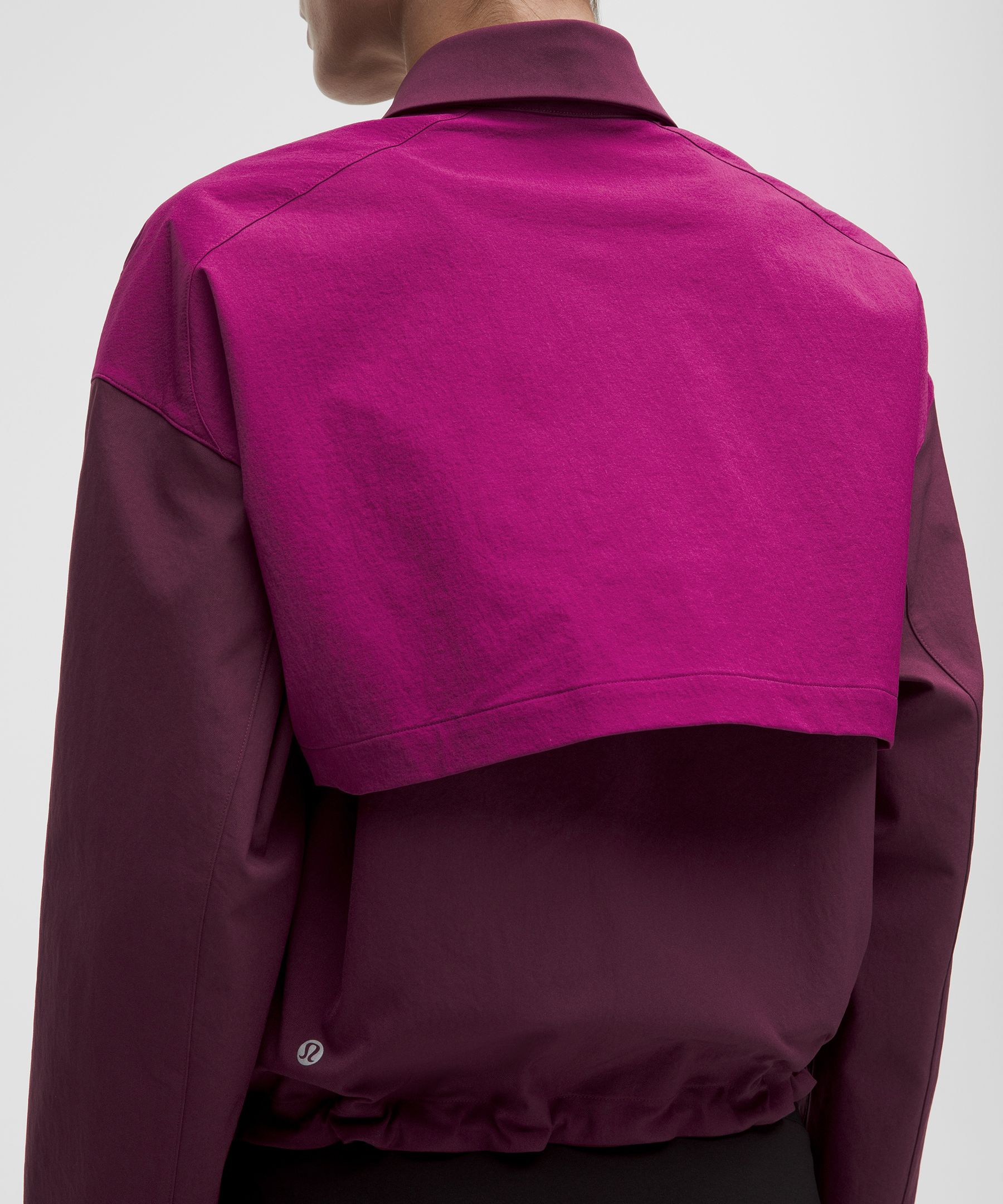 Collared Panelled Golf Jacket