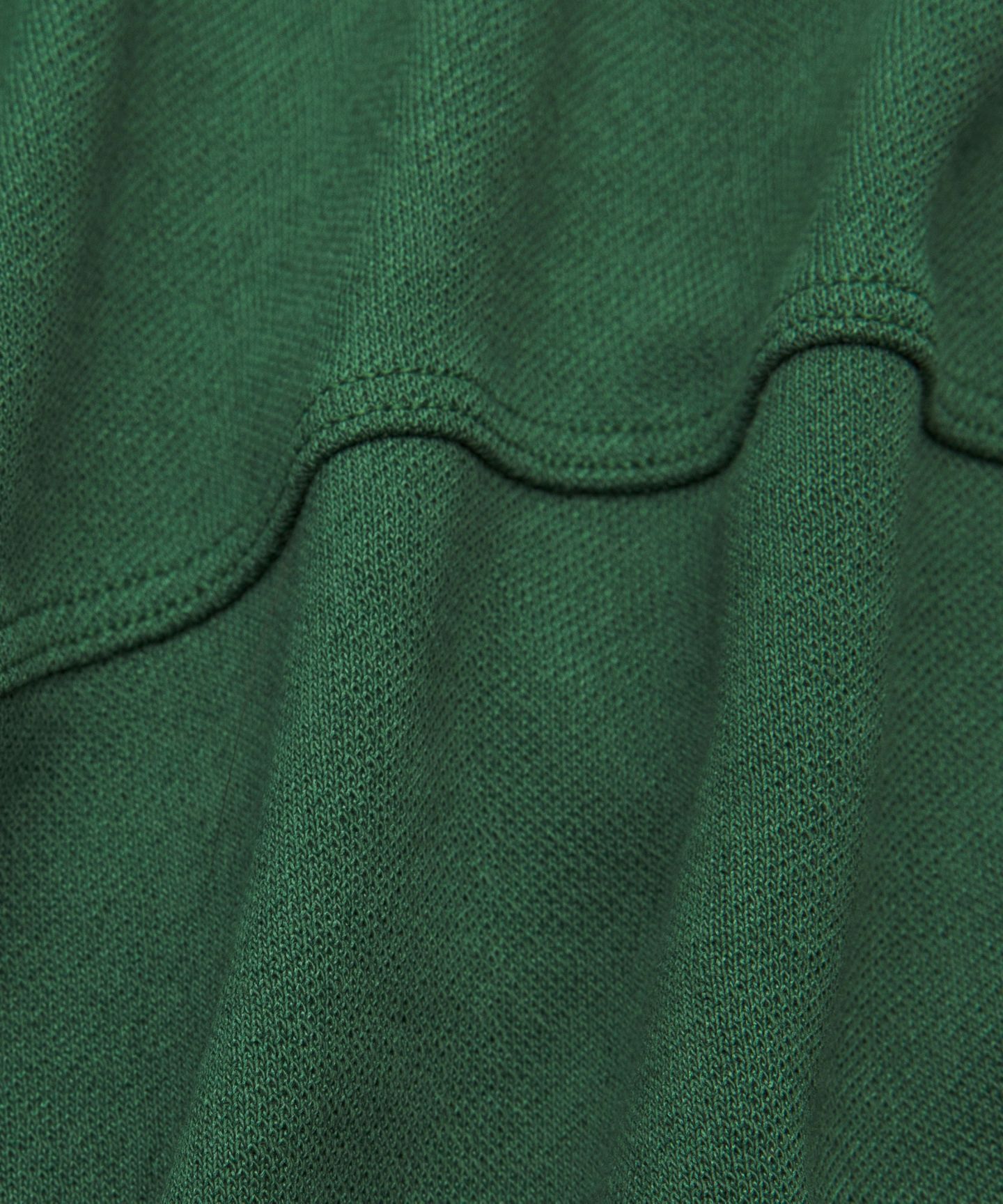 Женское поло Lululemon Cotton-Blend Pique Short-Sleeve Polo Shirt, цвет: Насыщенный тёмно-синий — фото 6