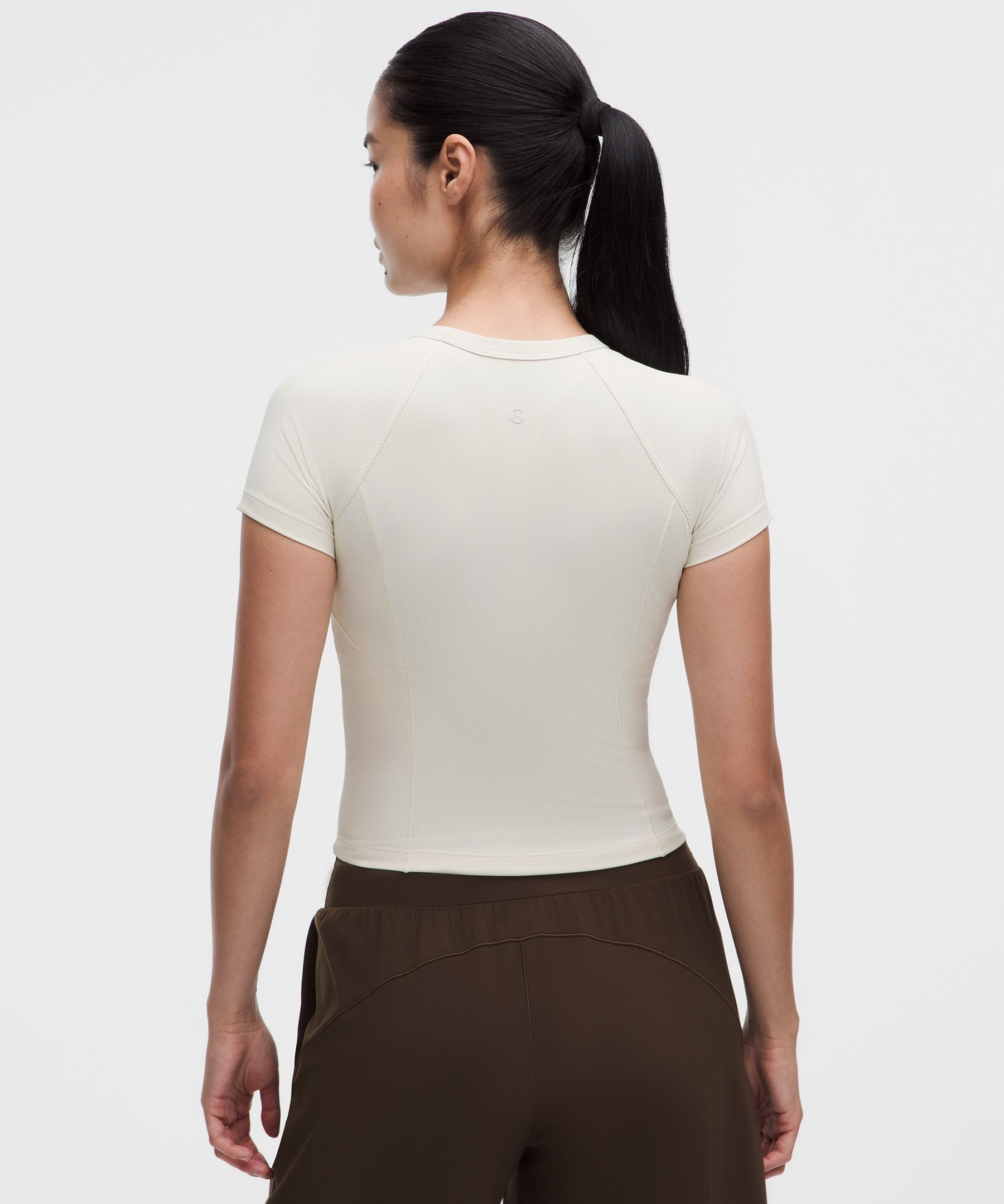Ribbed Nulu Short-Sleeve Shirt