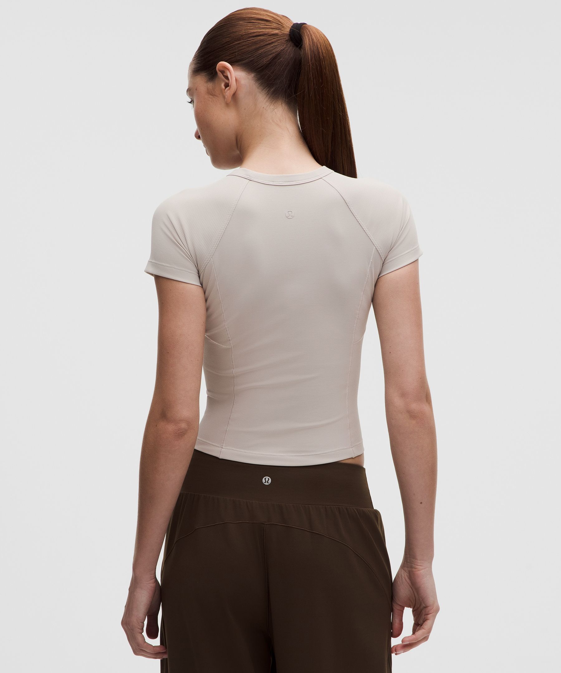 Ribbed Nulu Short-Sleeve Shirt