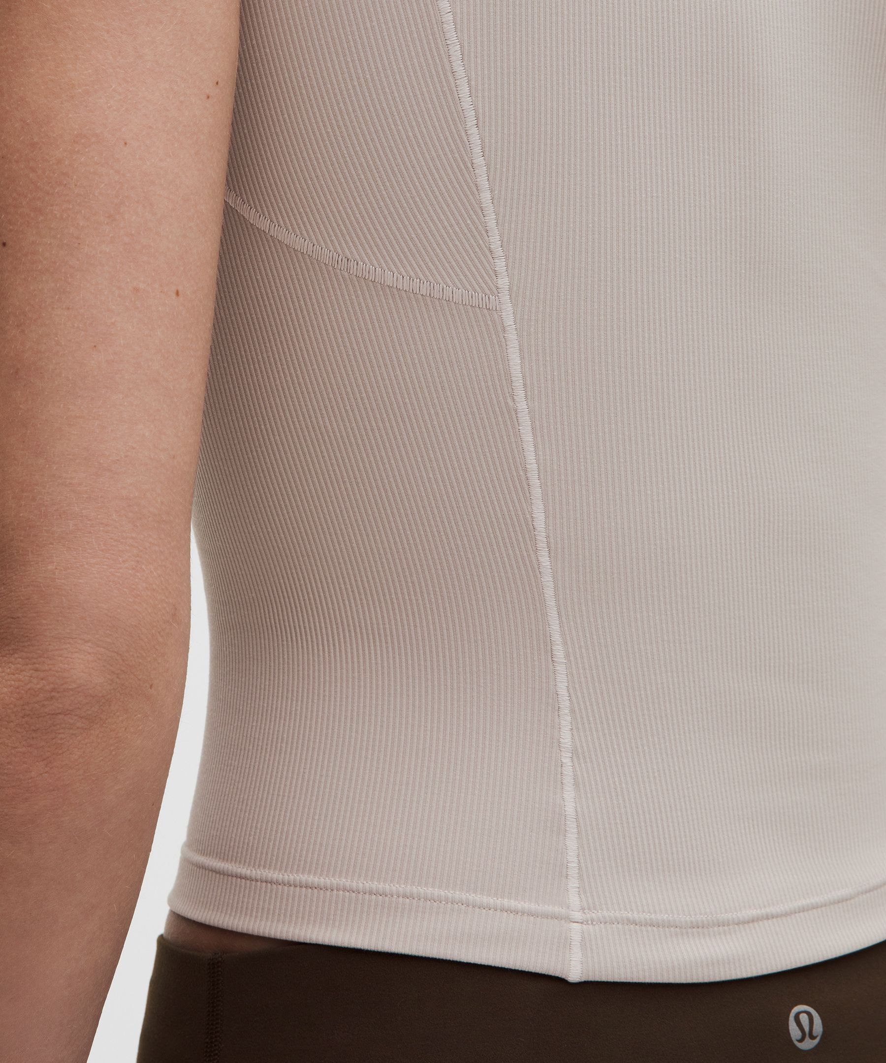 Ribbed Nulu Short-Sleeve Shirt