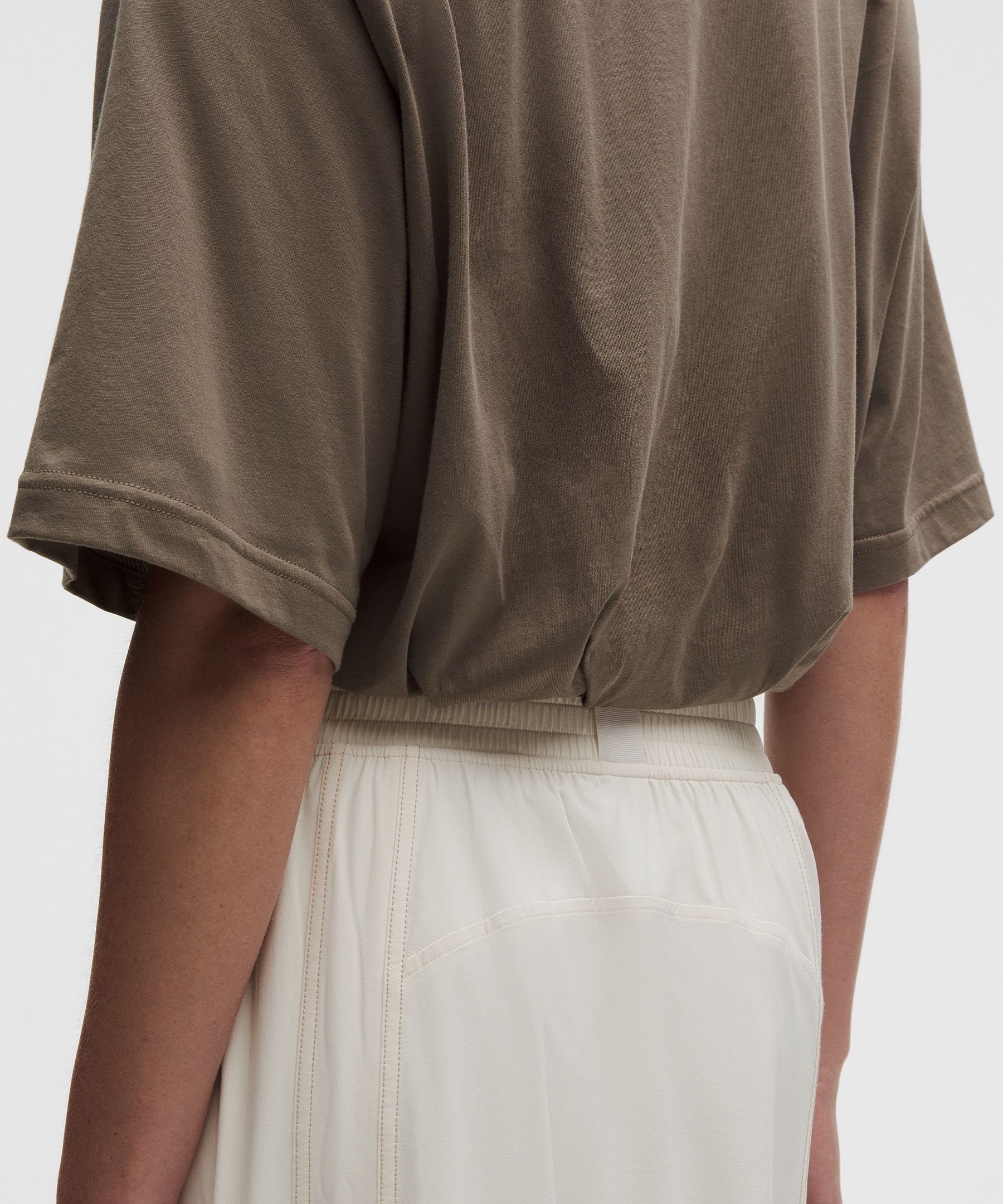 Cotton Jersey Bubble-Hem T-Shirt thumbnail 5
