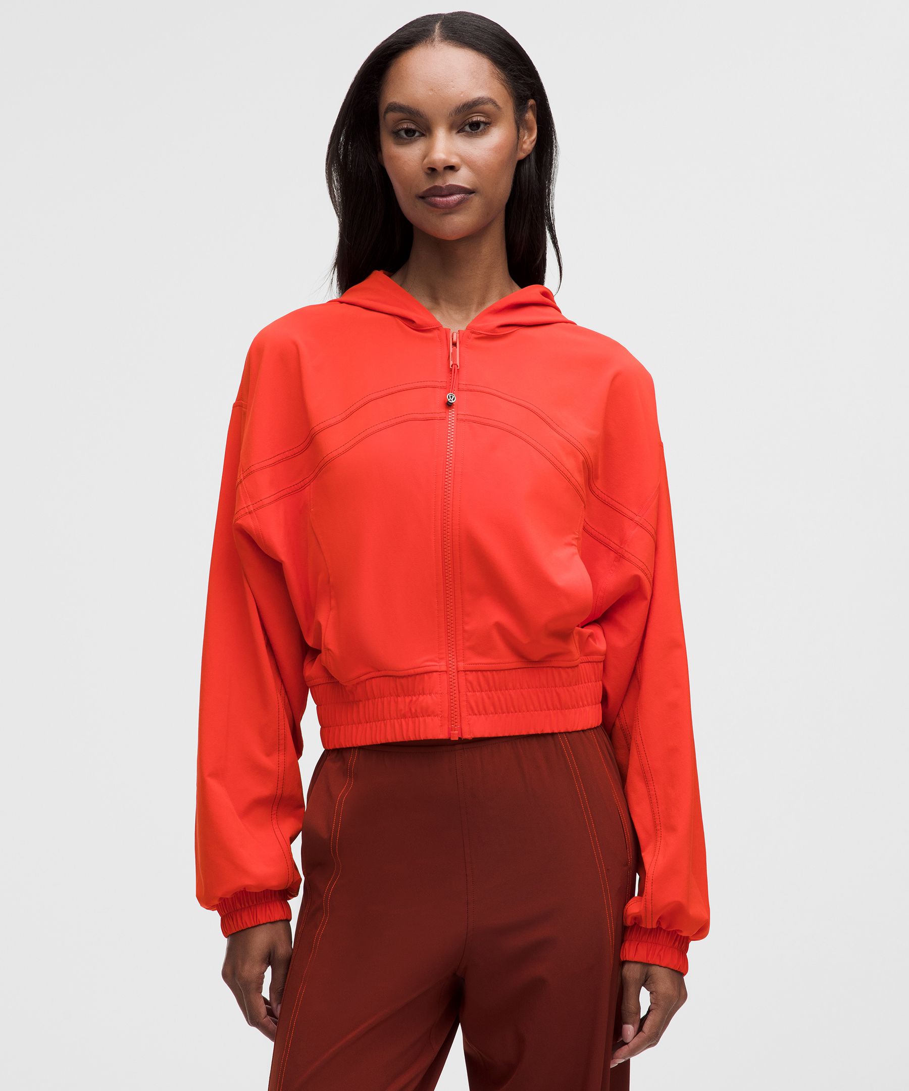 lululemon – Women’s Define Hooded Track Jacket Swift – Color Red – Size 4