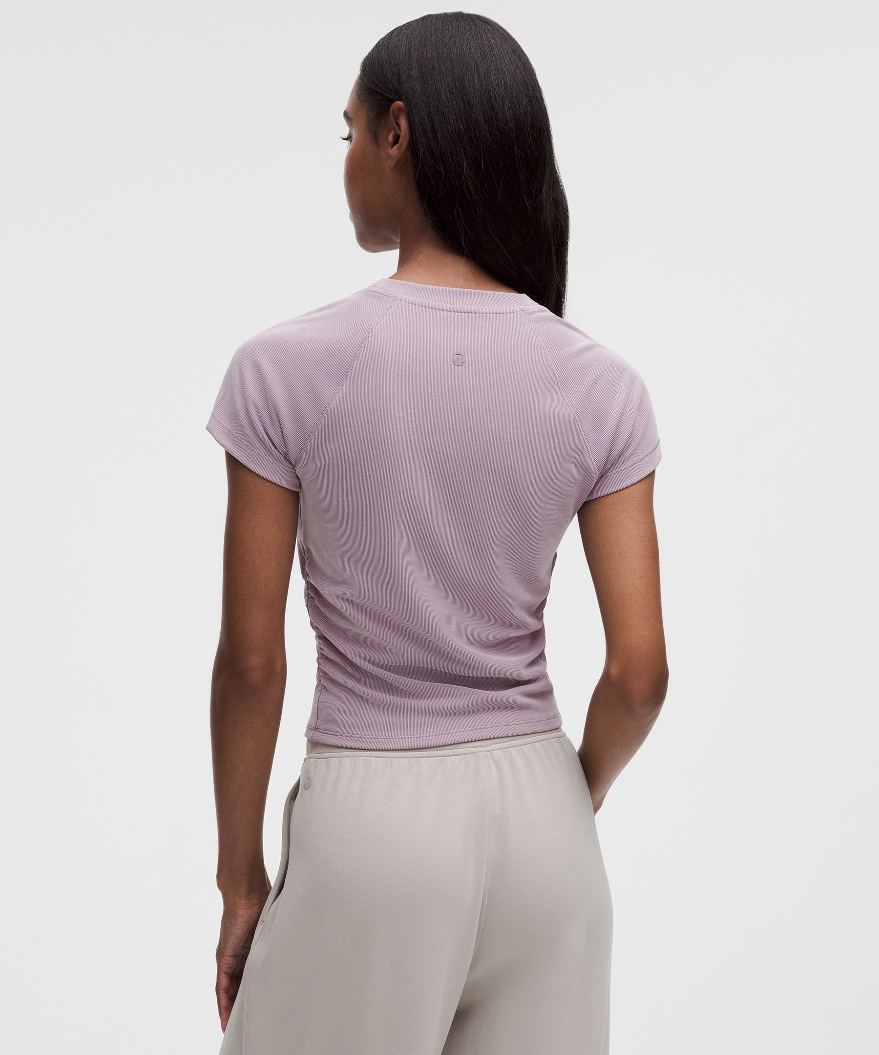 Micro-Rib Drapey Softstreme Baby Tee