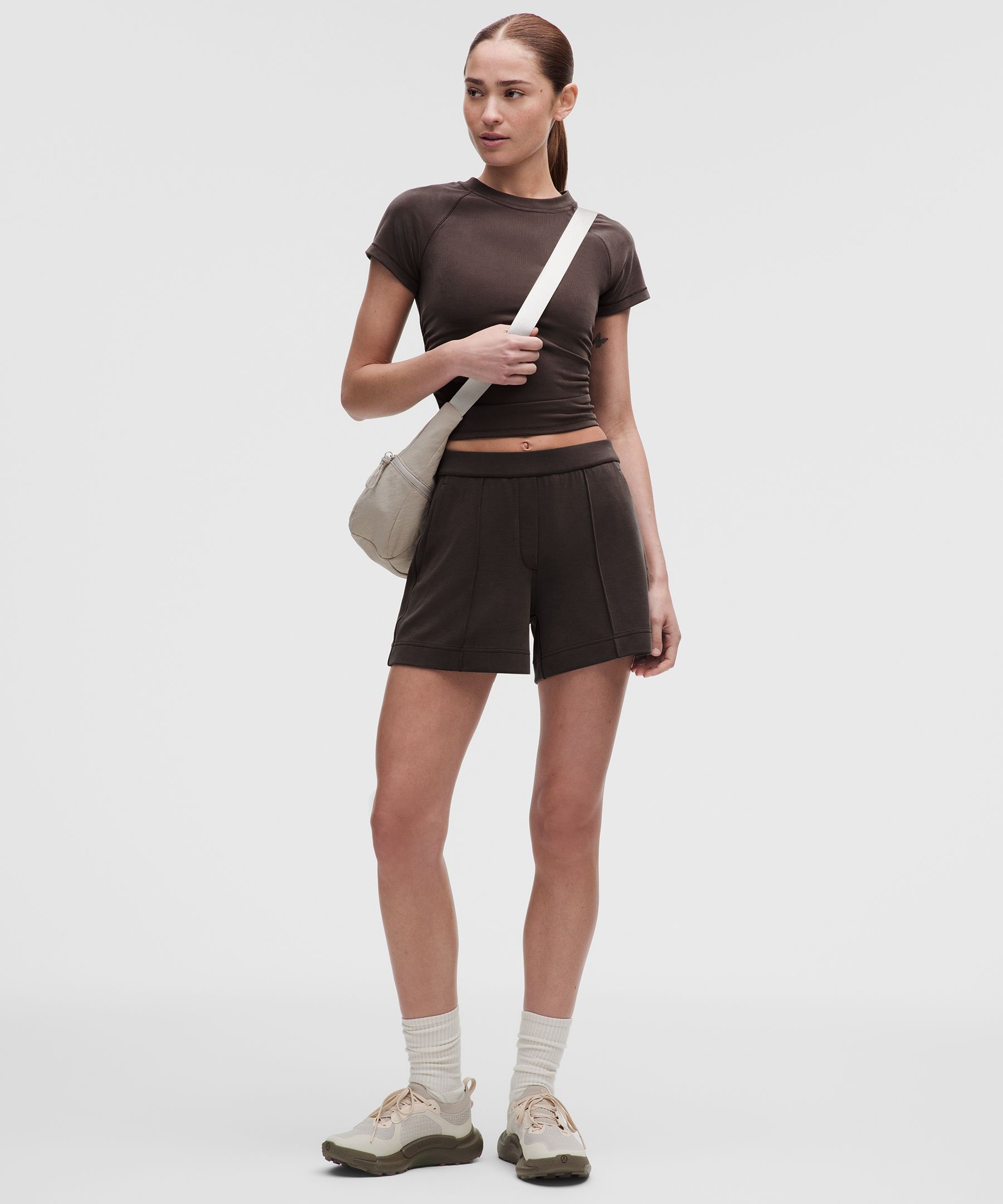 Micro-Rib Drapey Softstreme Baby Tee