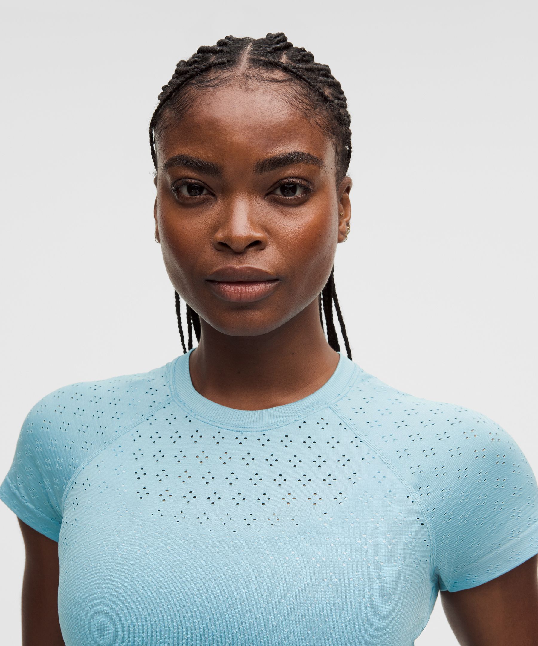 Swiftly Tech Cropped Short-Sleeve Shirt 2.0