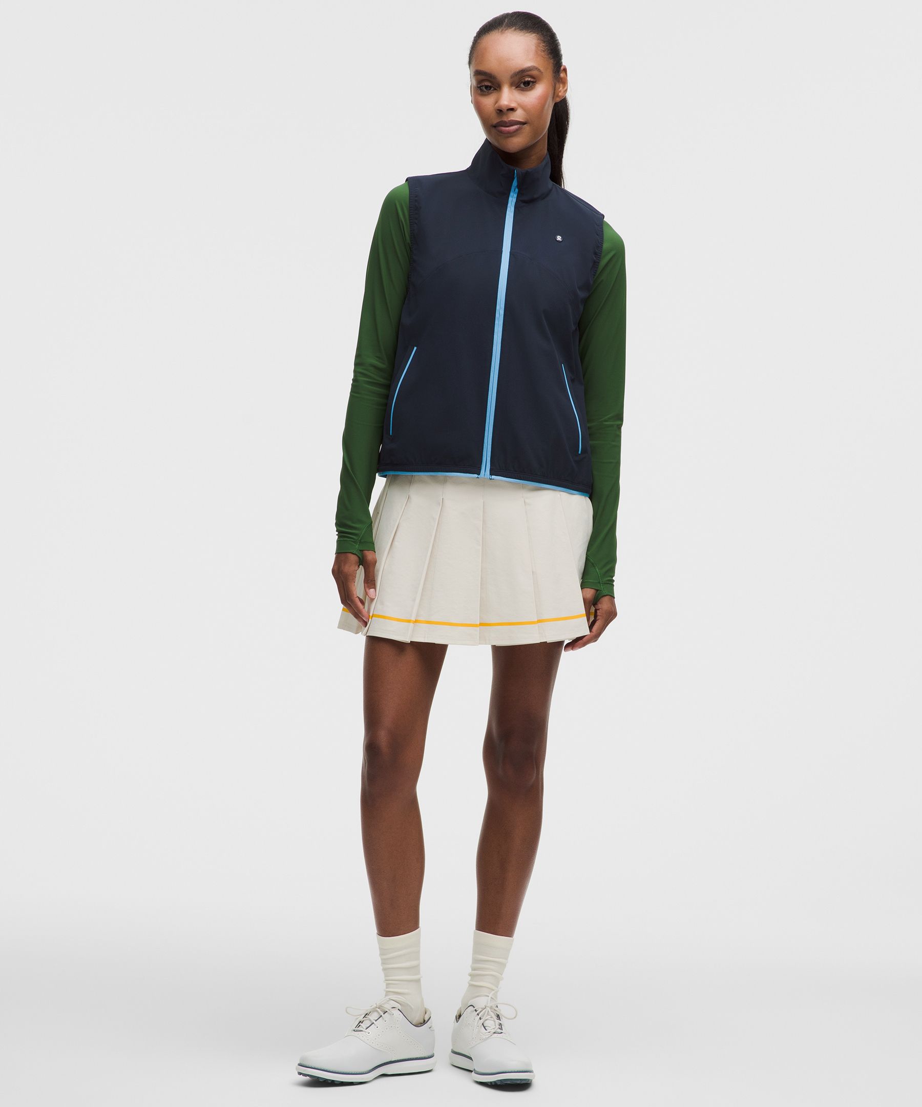 Lightweight High-Neck Golf Vest *Graphic