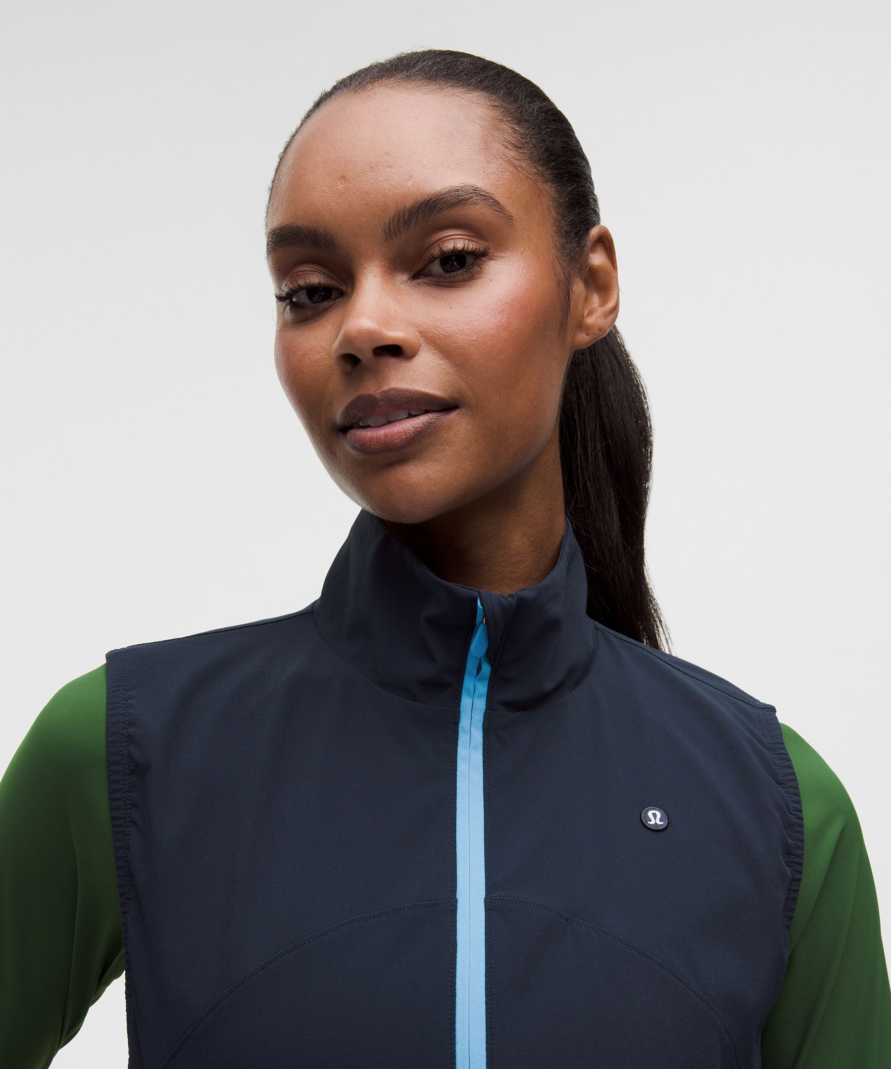 Lightweight High-Neck Golf Vest *Graphic