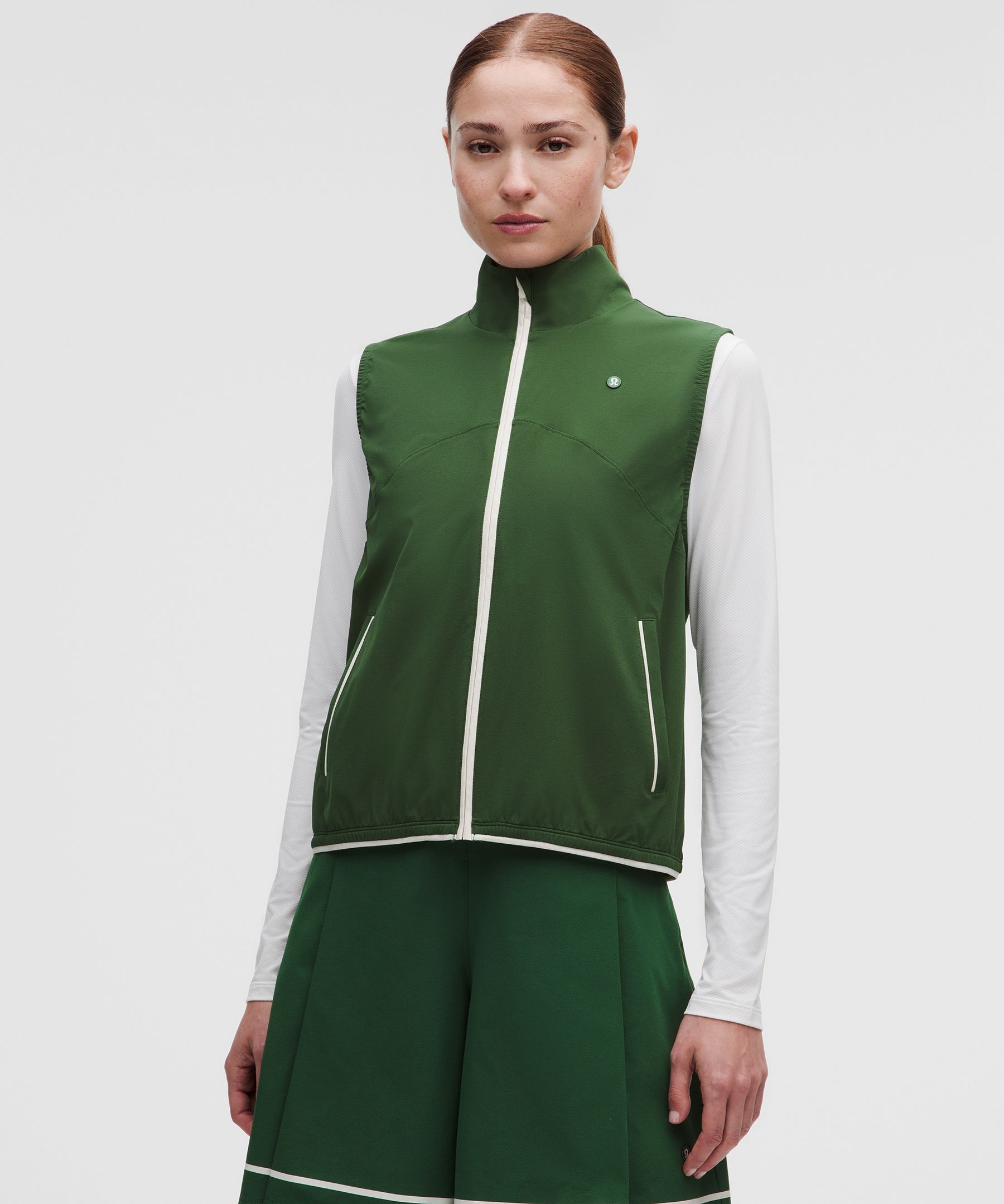 Lightweight High-Neck Golf Vest *Graphic