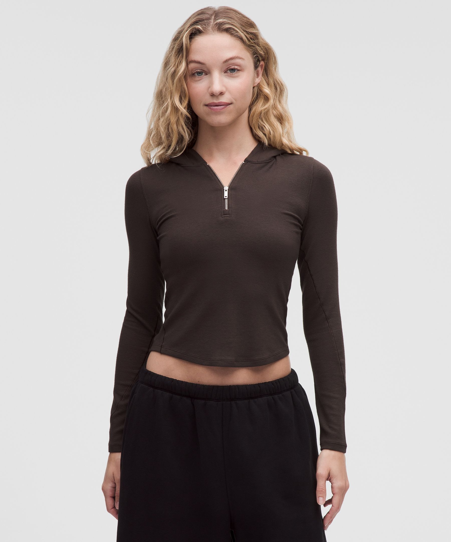 Hold Tight Hooded Half Zip