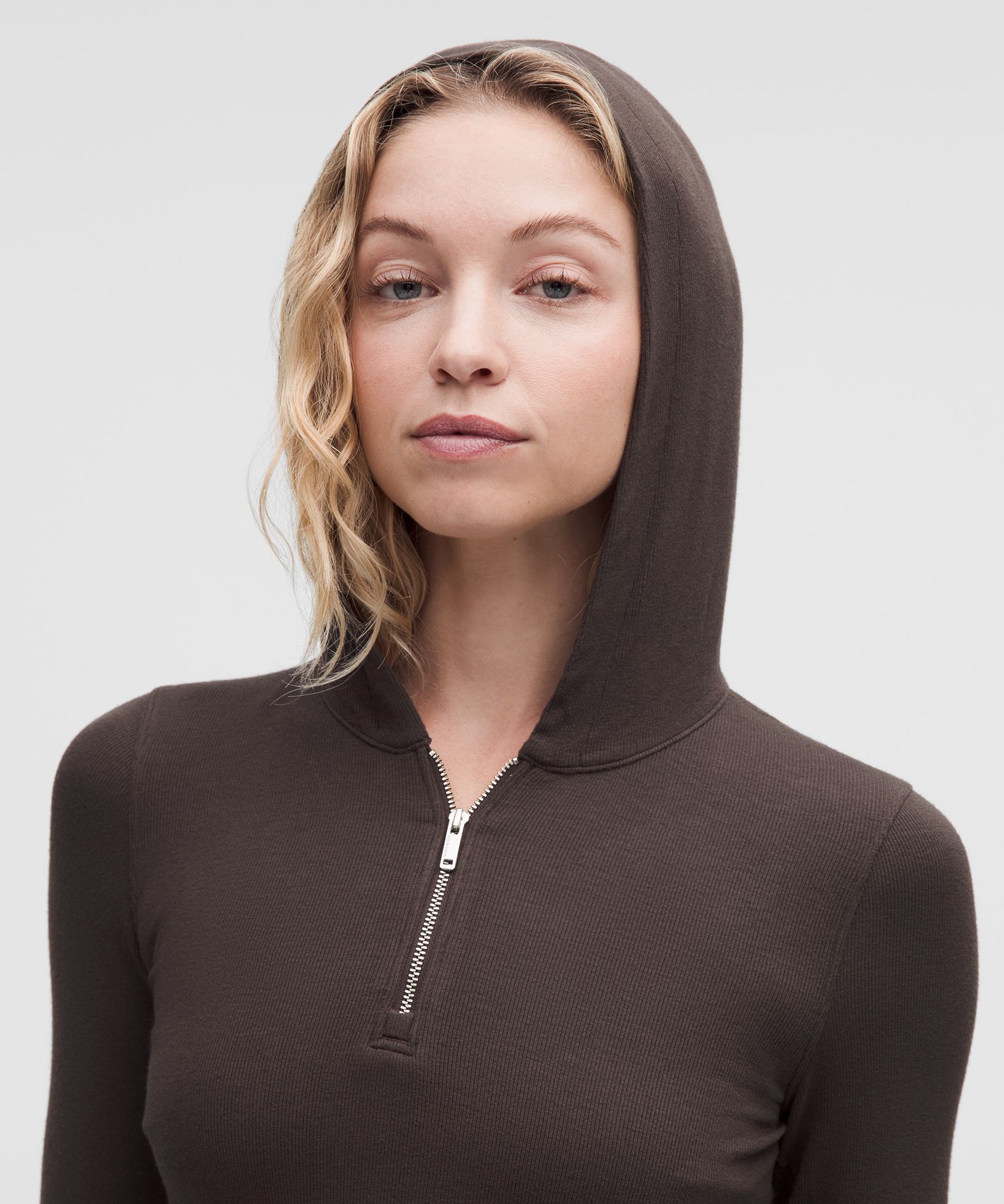 Hold Tight Hooded Half Zip