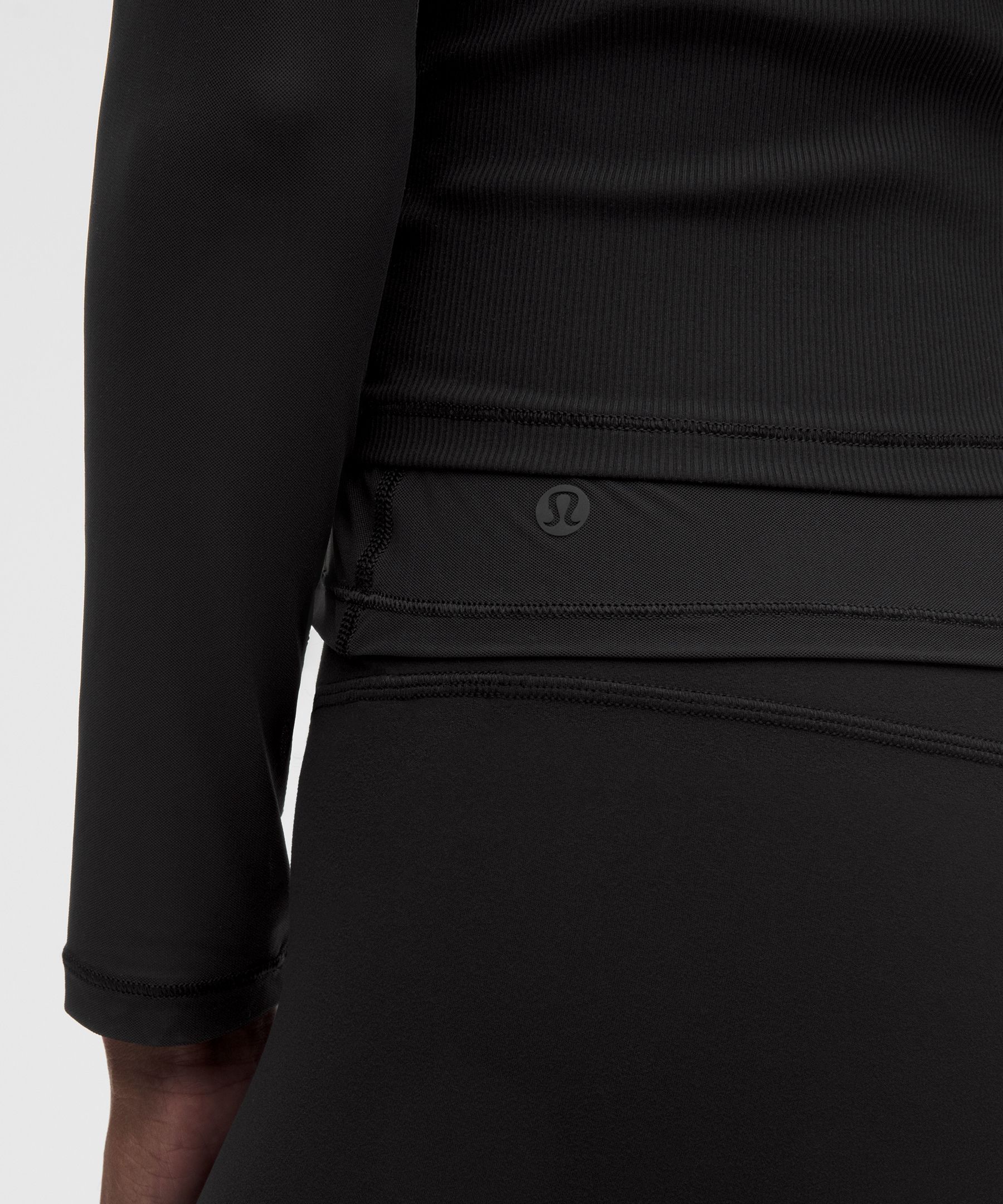 Layered Mesh Nulu Long-Sleeve Shirt