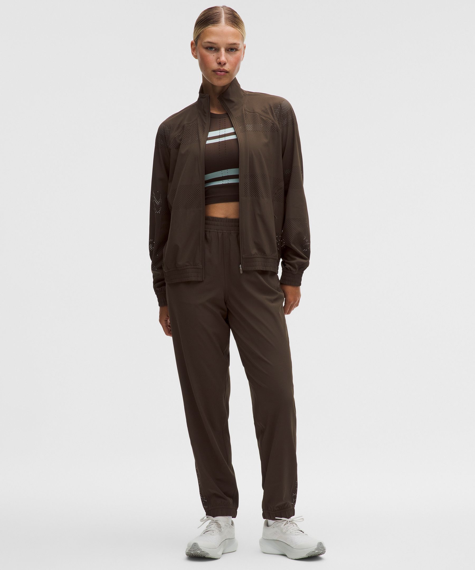 Adapted State Track Jacket *Perforated Stripe