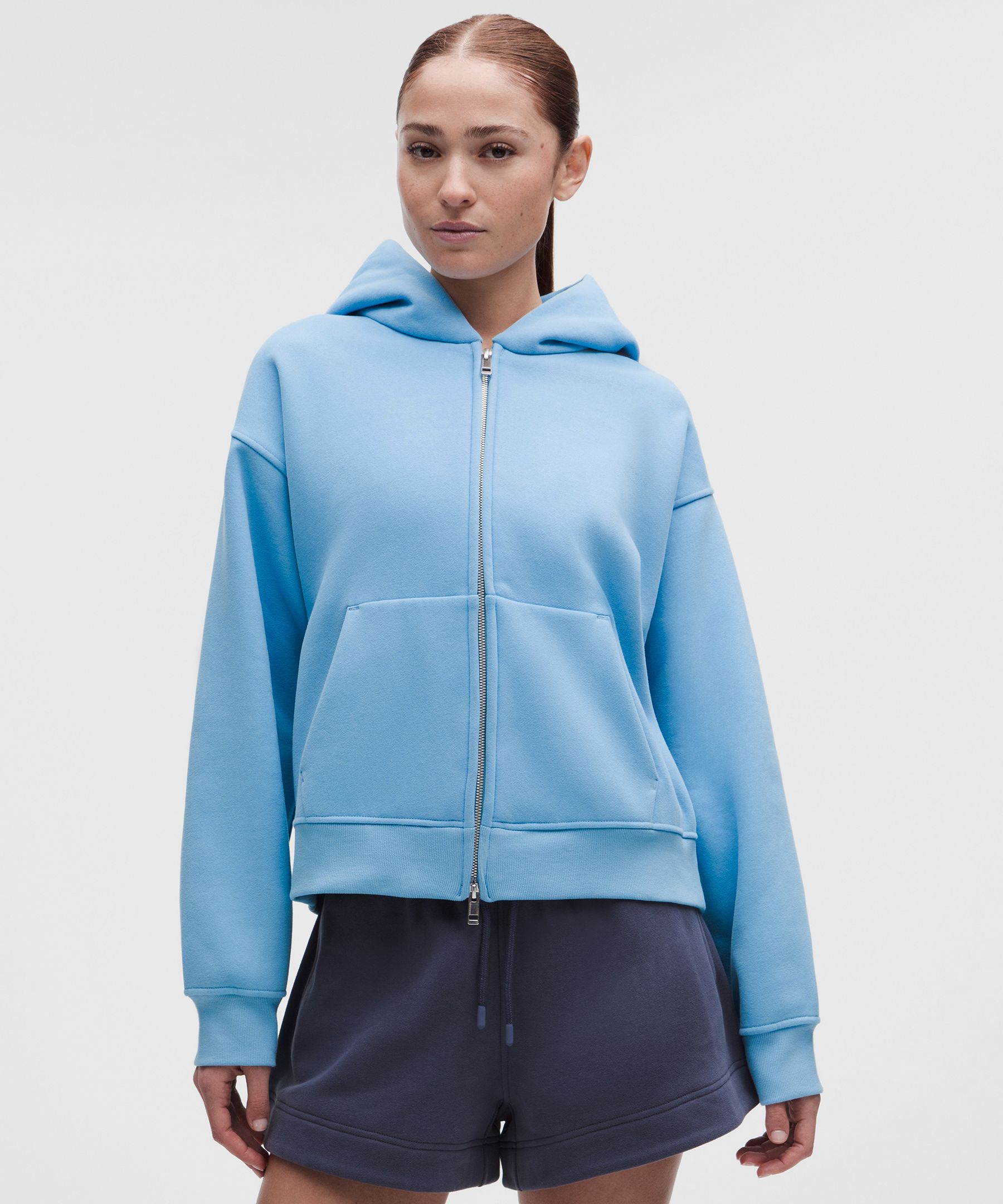 Chandail à capuchon zippé Steady State en SuperLoft pour femmes