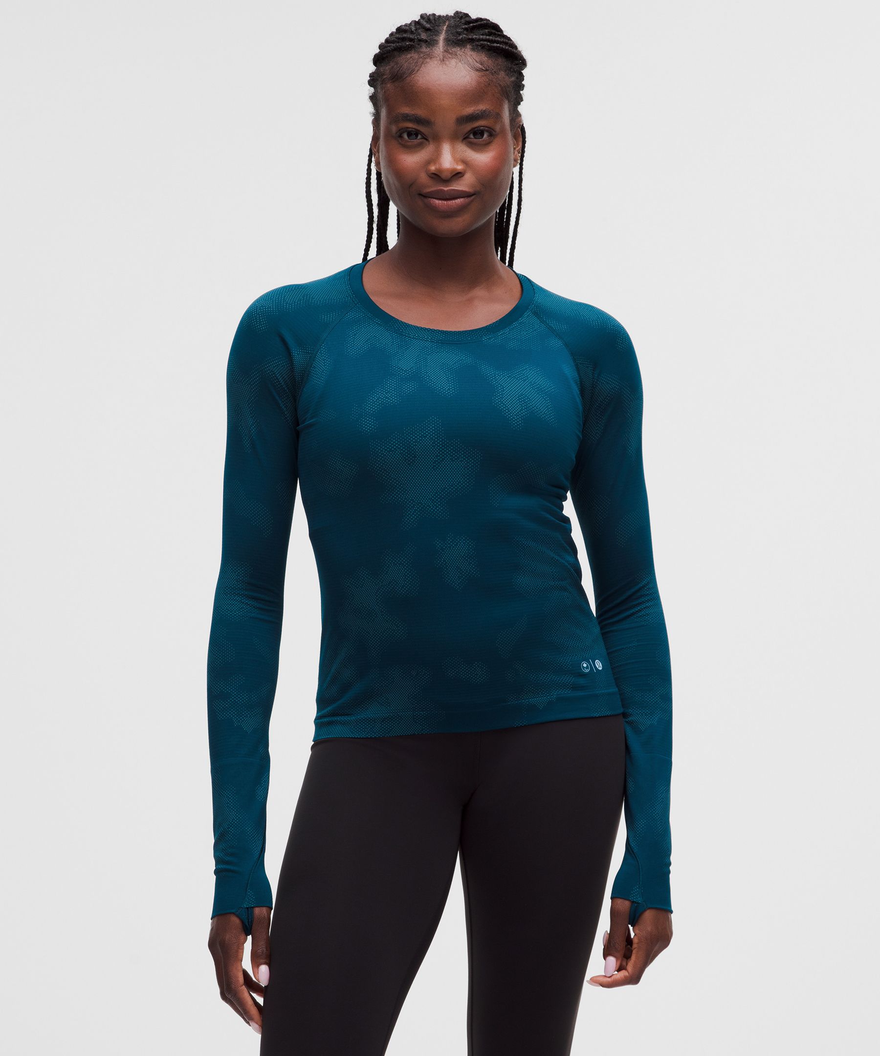 Team Canada Swiftly Tech Long-Sleeve Shirt 2.0 Waist Length