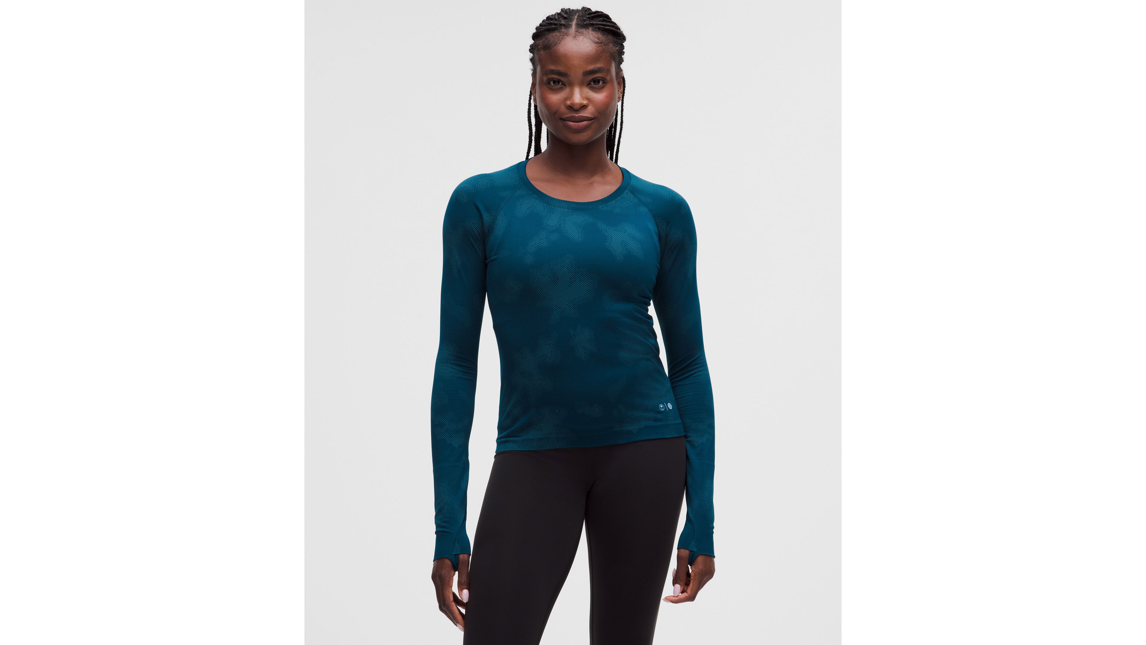 Team Canada Swiftly Tech Long-Sleeve Shirt 2.0 Waist Length *CPC Logo
