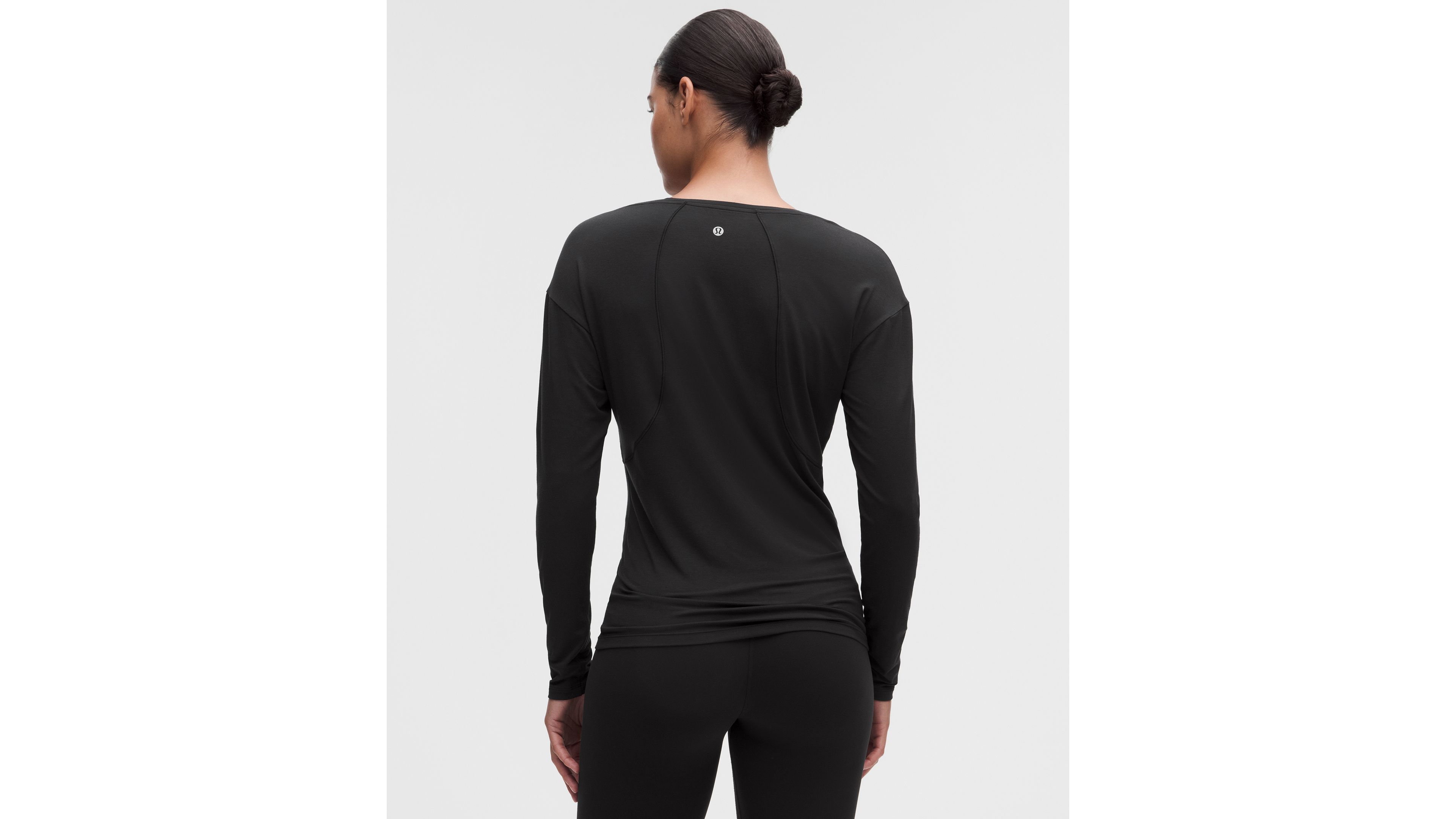 SilkyAppeal Hip-Length Long-Sleeve Shirt