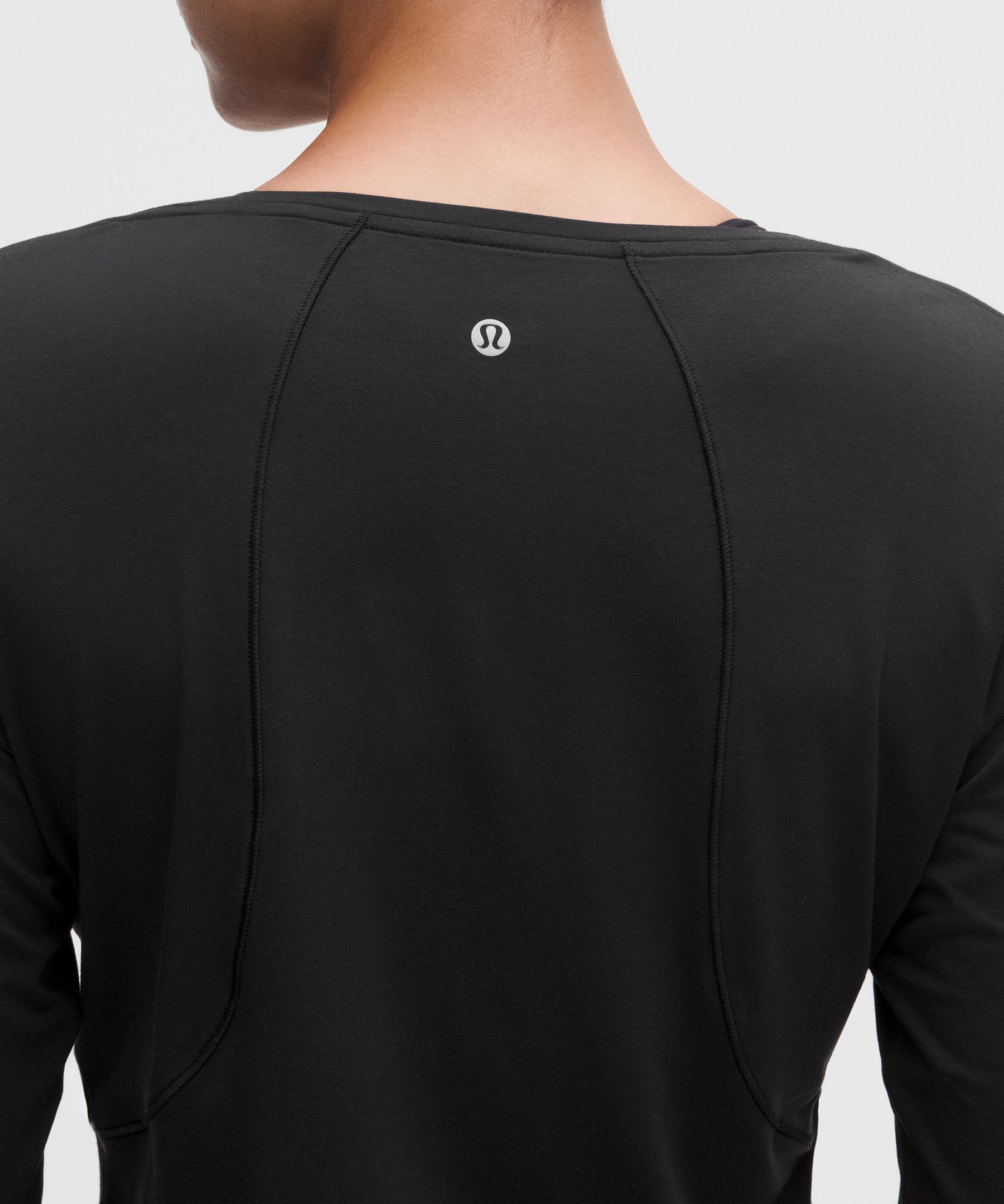 SilkyAppeal Hip-Length Long-Sleeve Shirt
