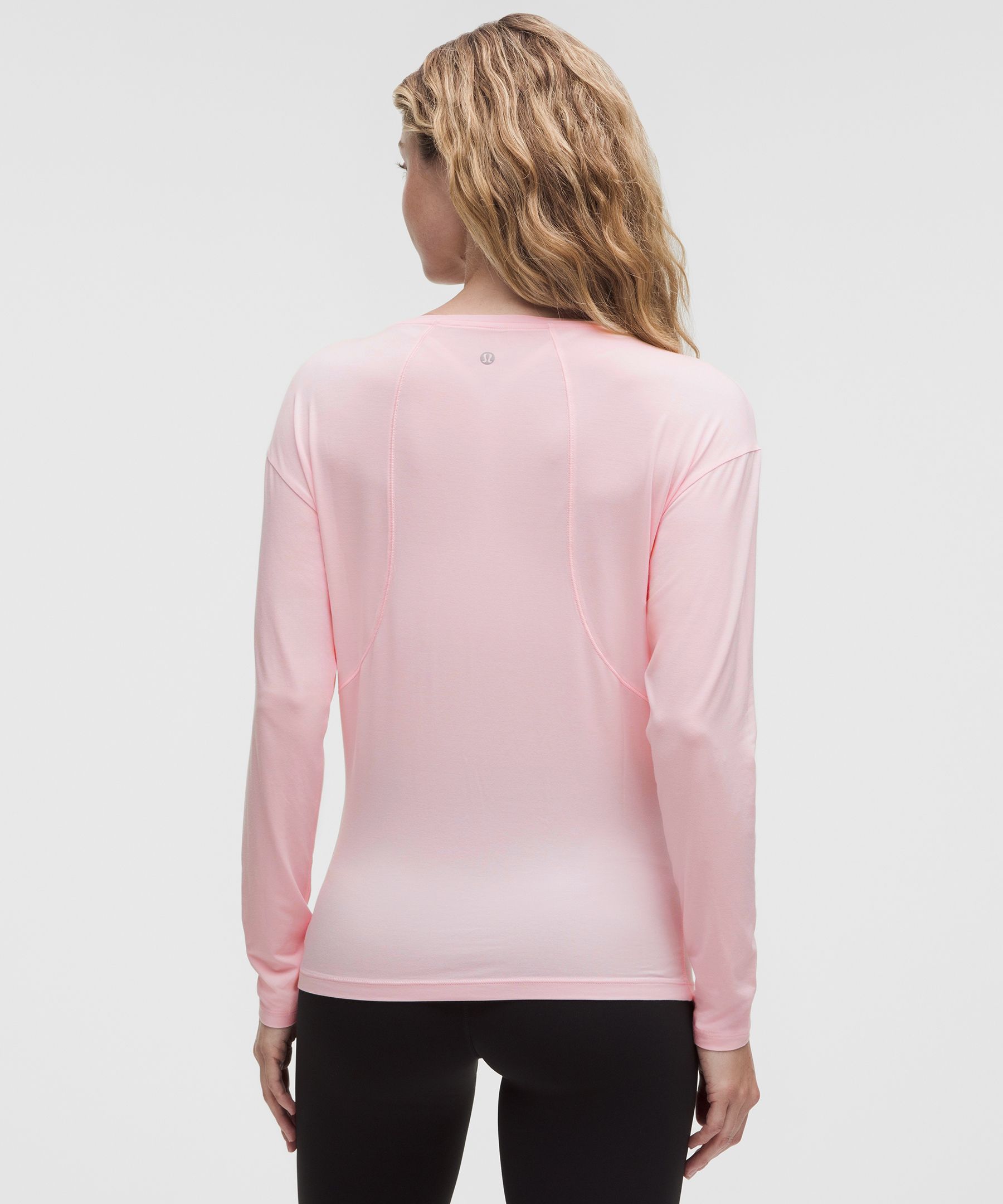 SilkyAppeal Hip-Length Long-Sleeve Shirt