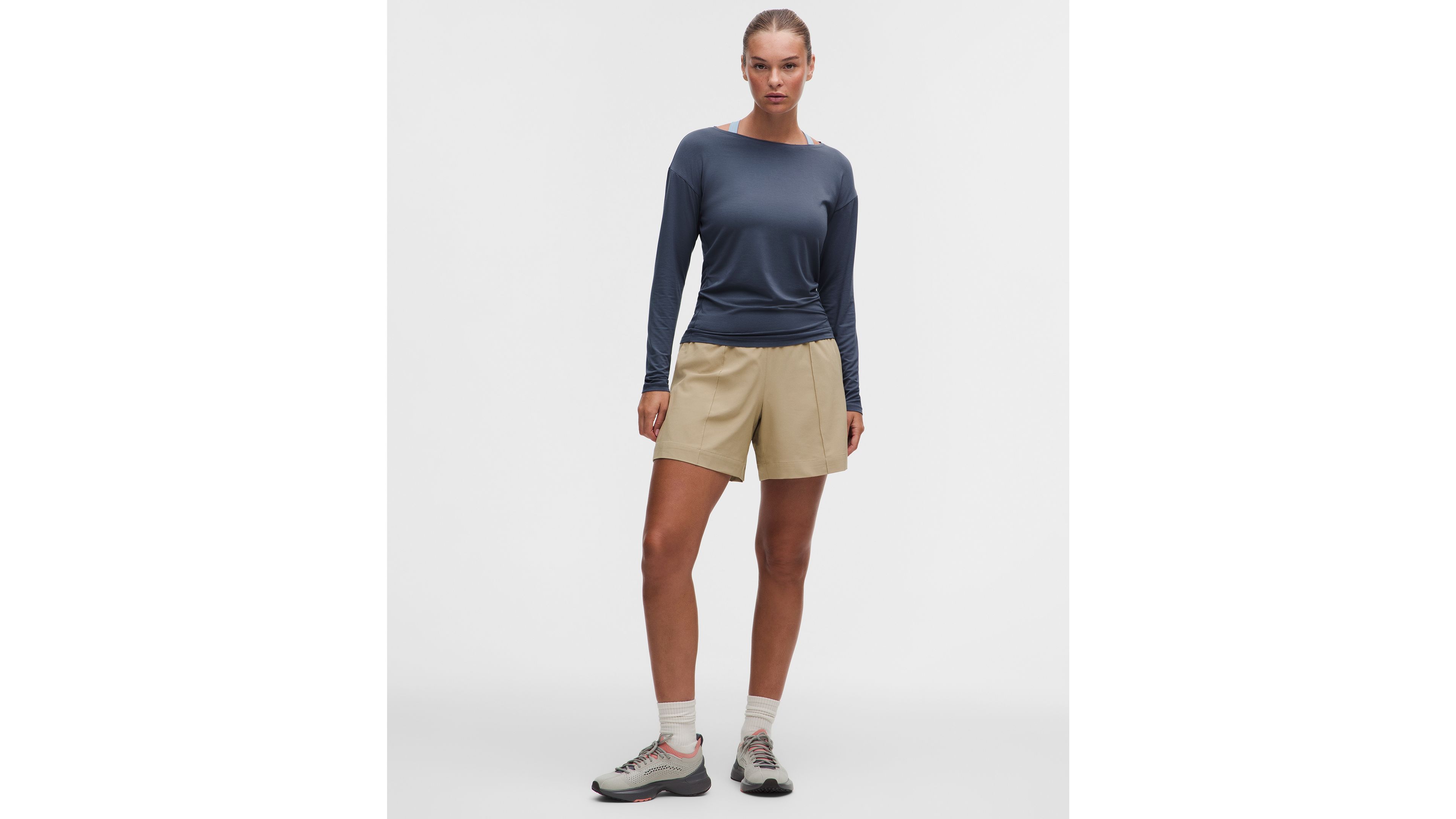 SilkyAppeal Hip-Length Long-Sleeve Shirt