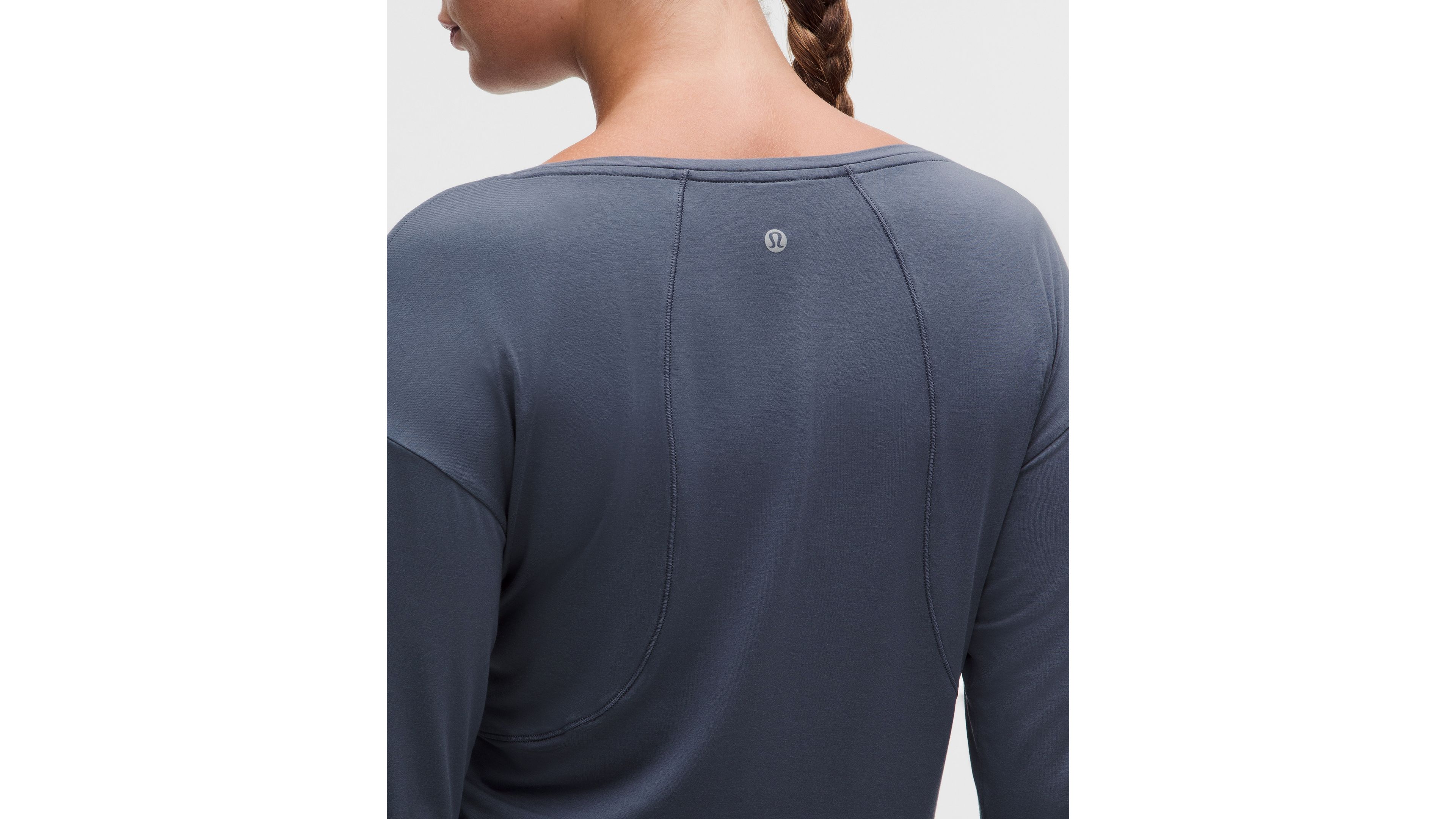 SilkyAppeal Hip-Length Long-Sleeve Shirt