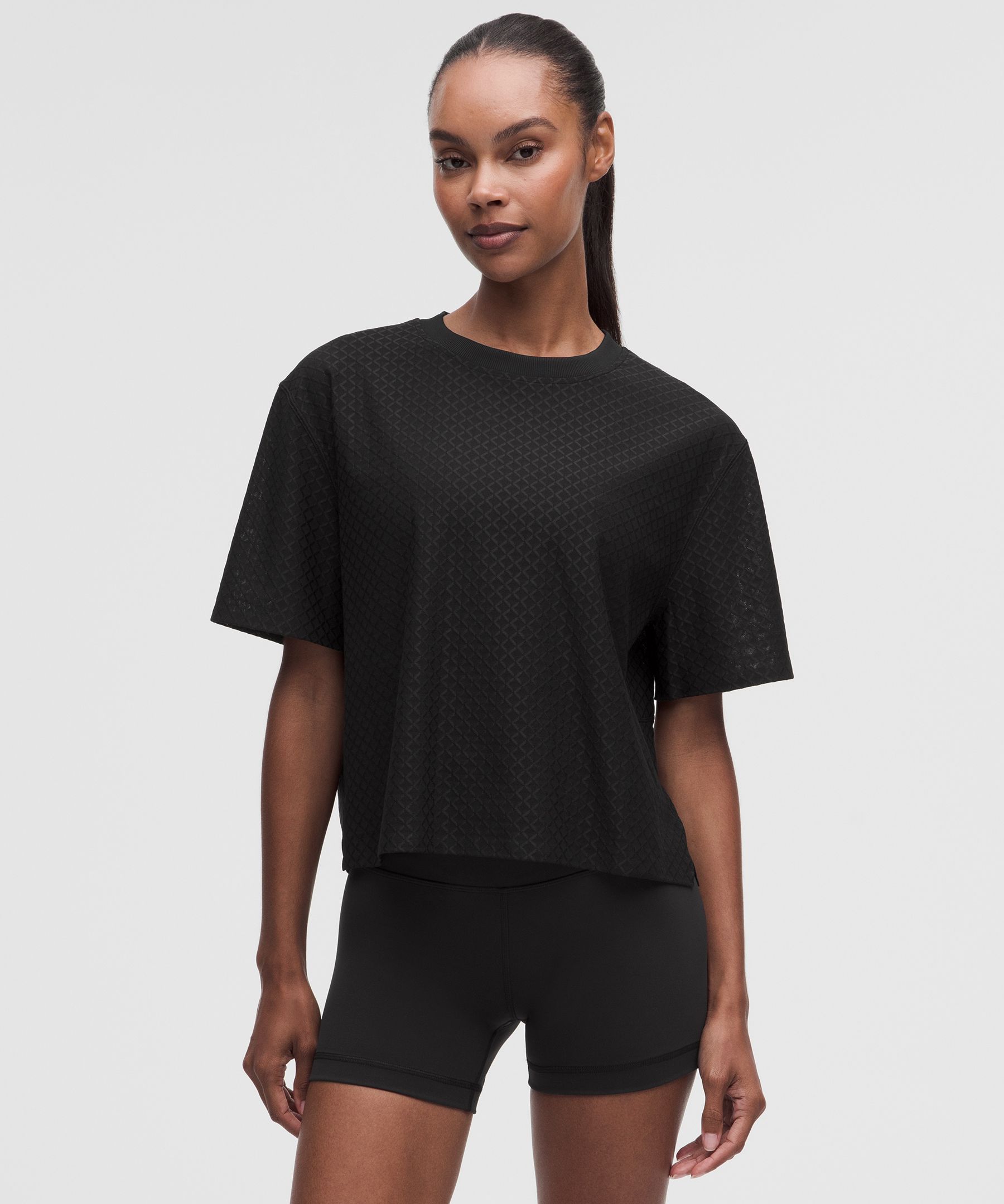 Diamond Mesh Training Short-Sleeve Shirt