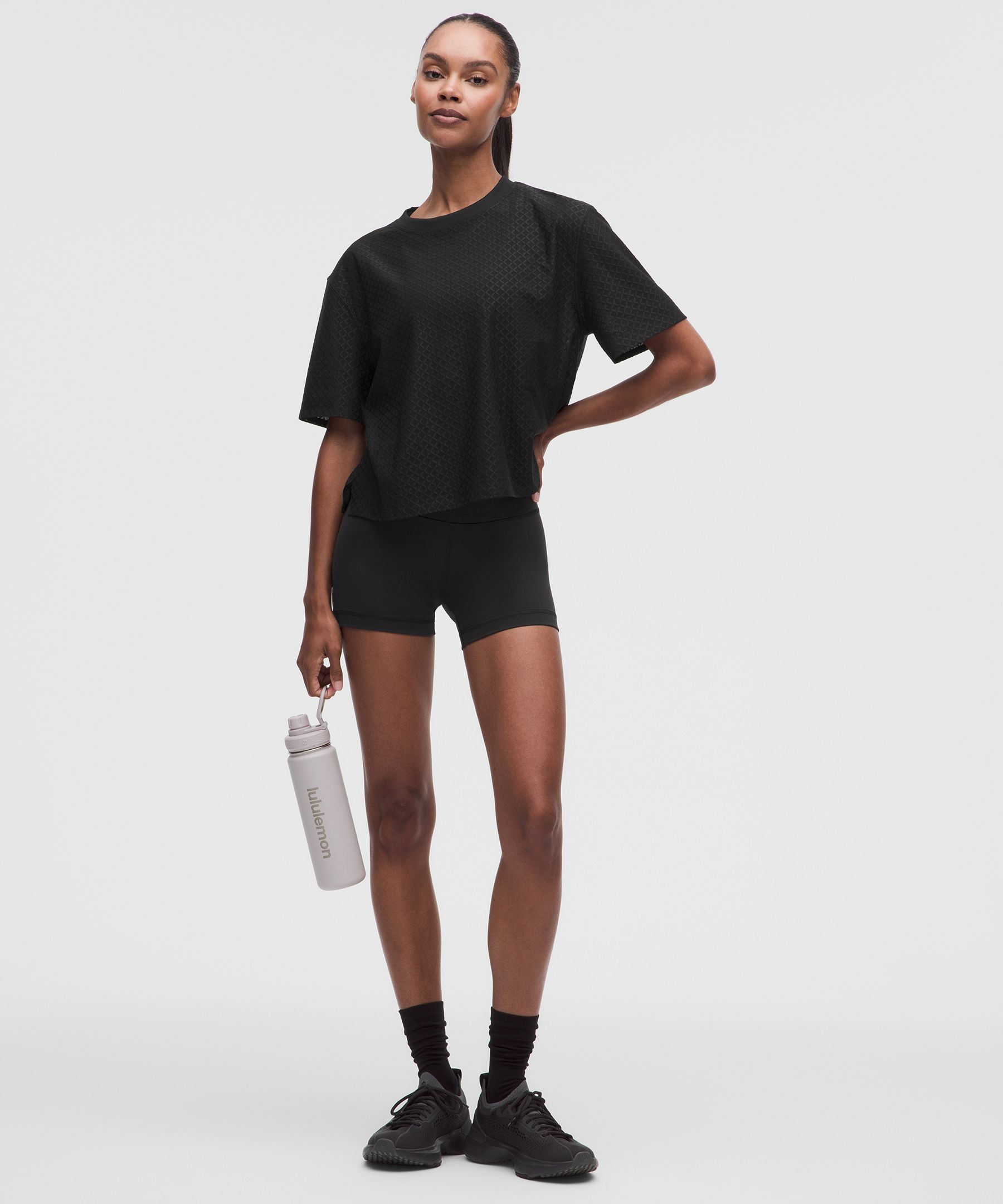 Diamond Mesh Training Short-Sleeve Shirt