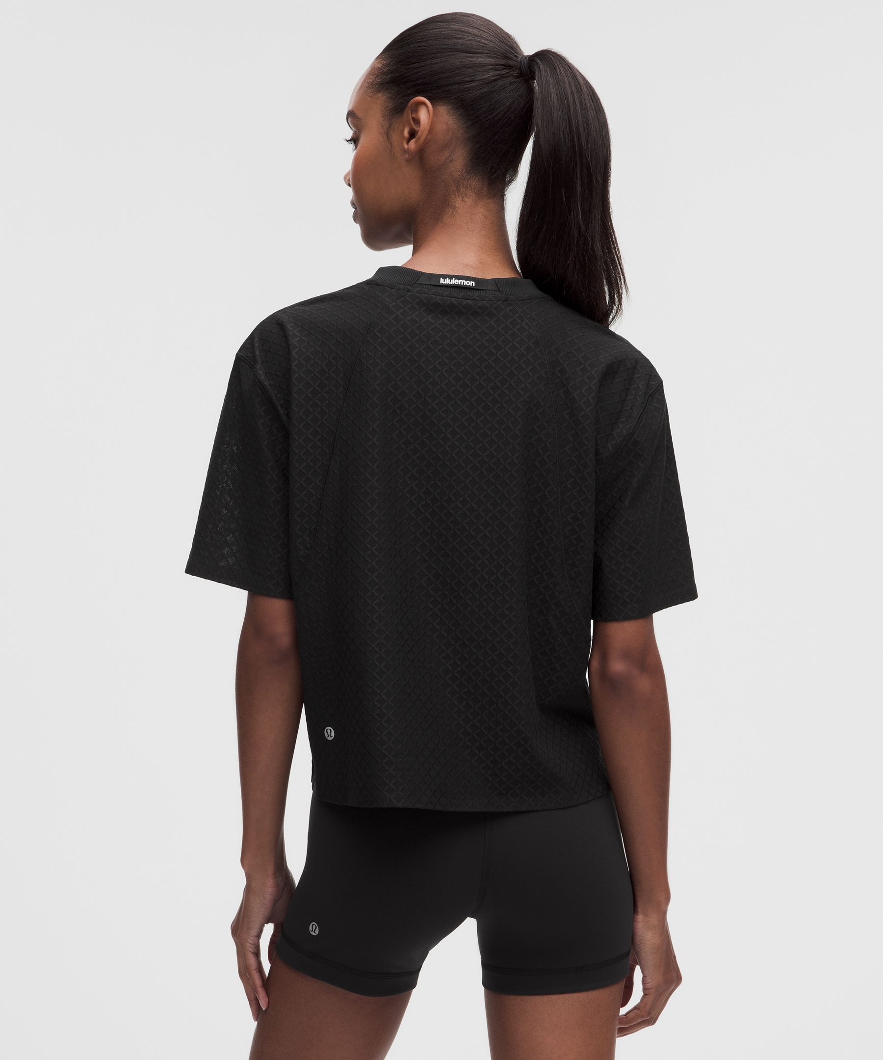 Diamond Mesh Training Short-Sleeve Shirt